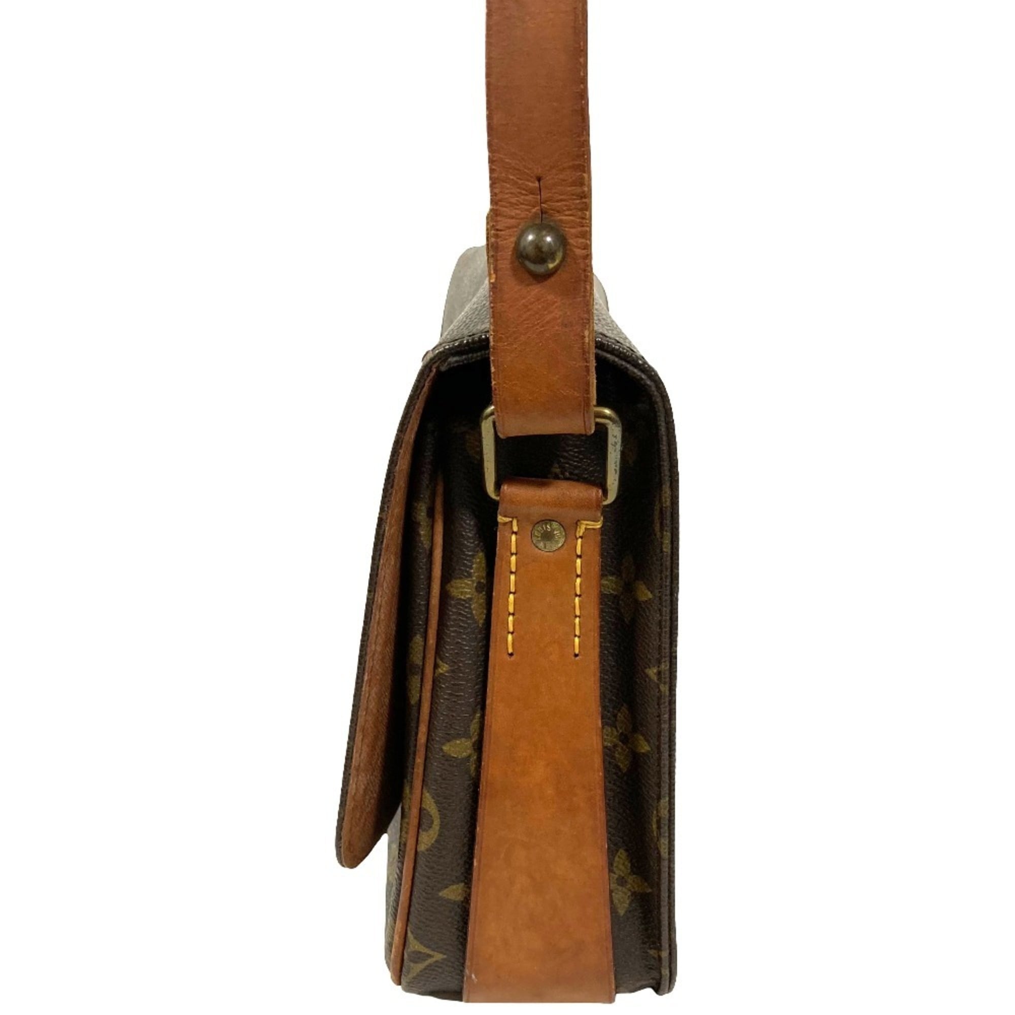 Louis Vuitton Brown Monogram Monogram Canvas Shoulder Bag (Pre-Owned)