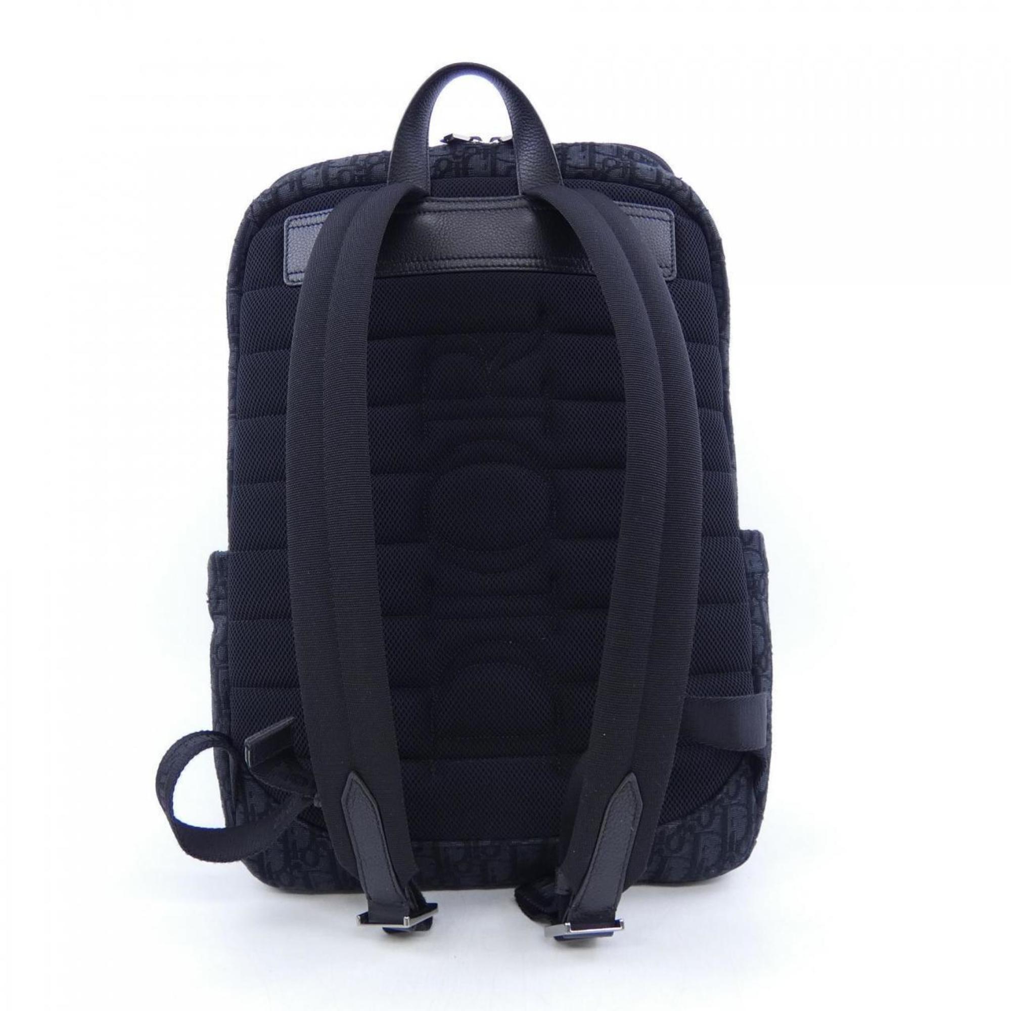 Christian Dior Black Navy Backpack (Pre-Owned)