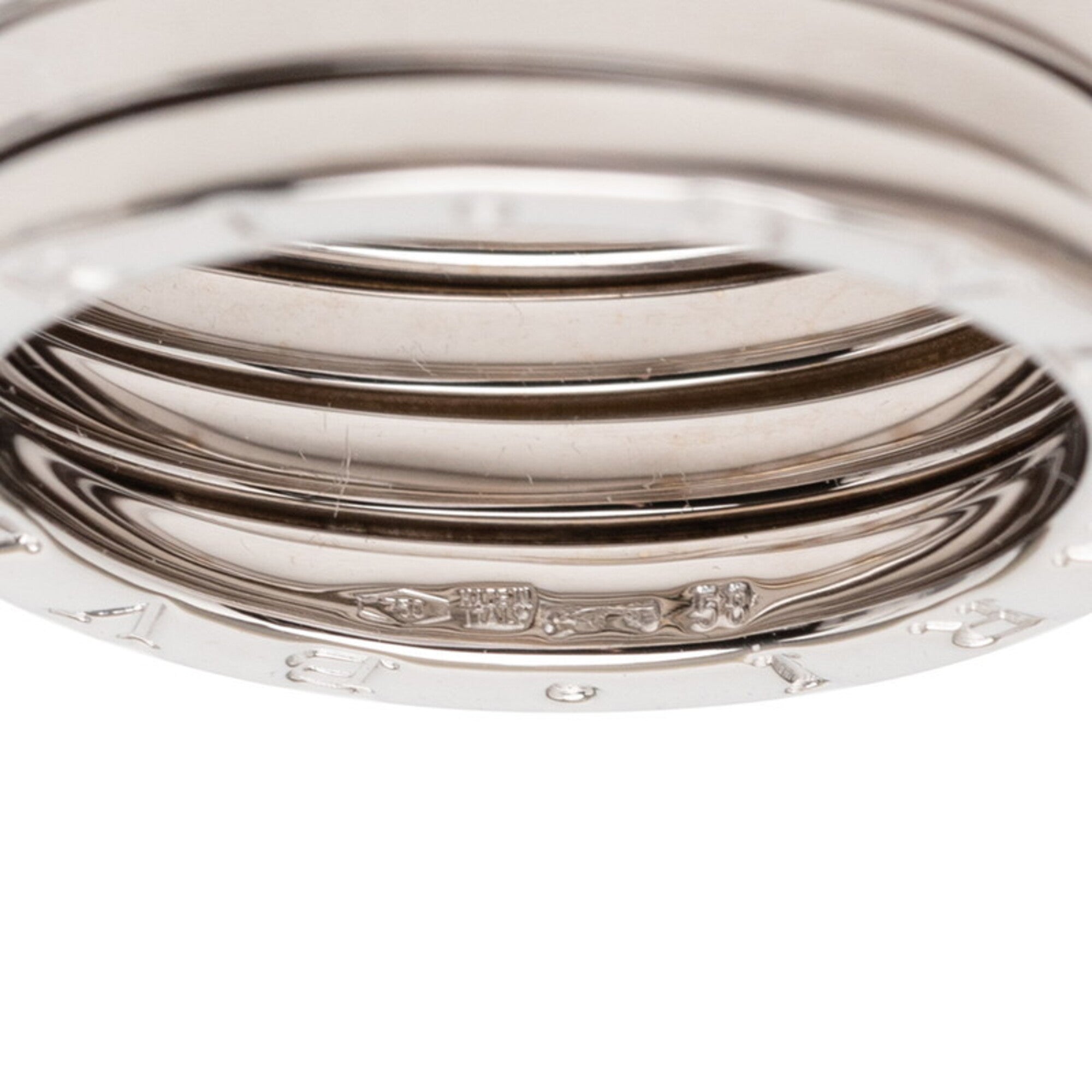 Bvlgari White Gold (18K) Band Ring (Pre-Owned)