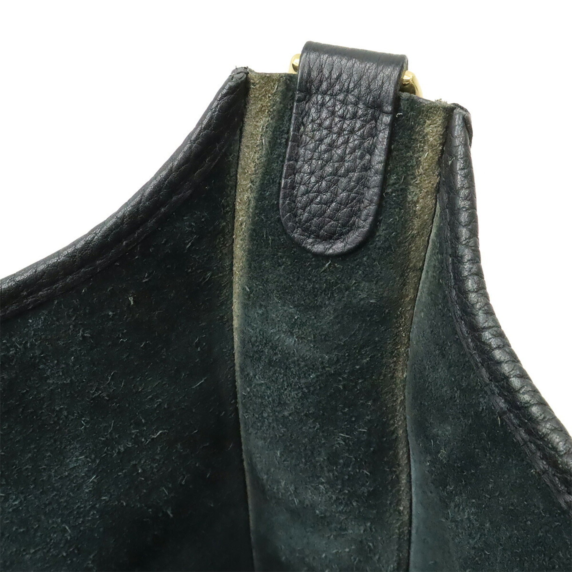 Hermes Black Togo Leather Shoulder Bag (Pre-Owned)
