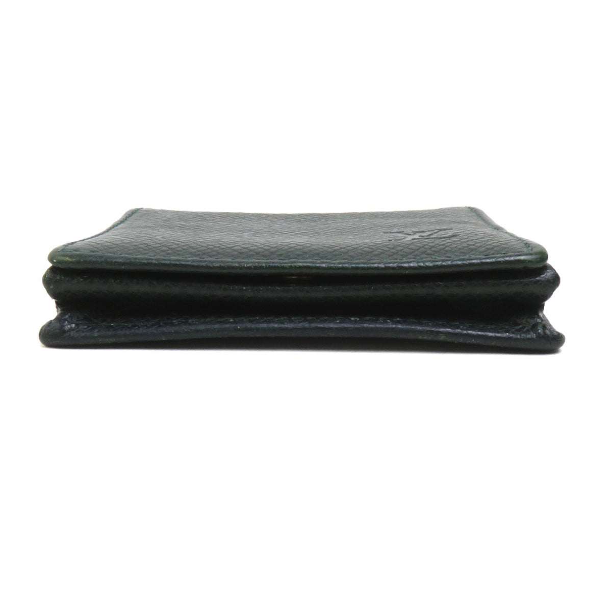Louis Vuitton Dark Green Taiga Leather Coin Purse/Coin Case (Pre-Owned)