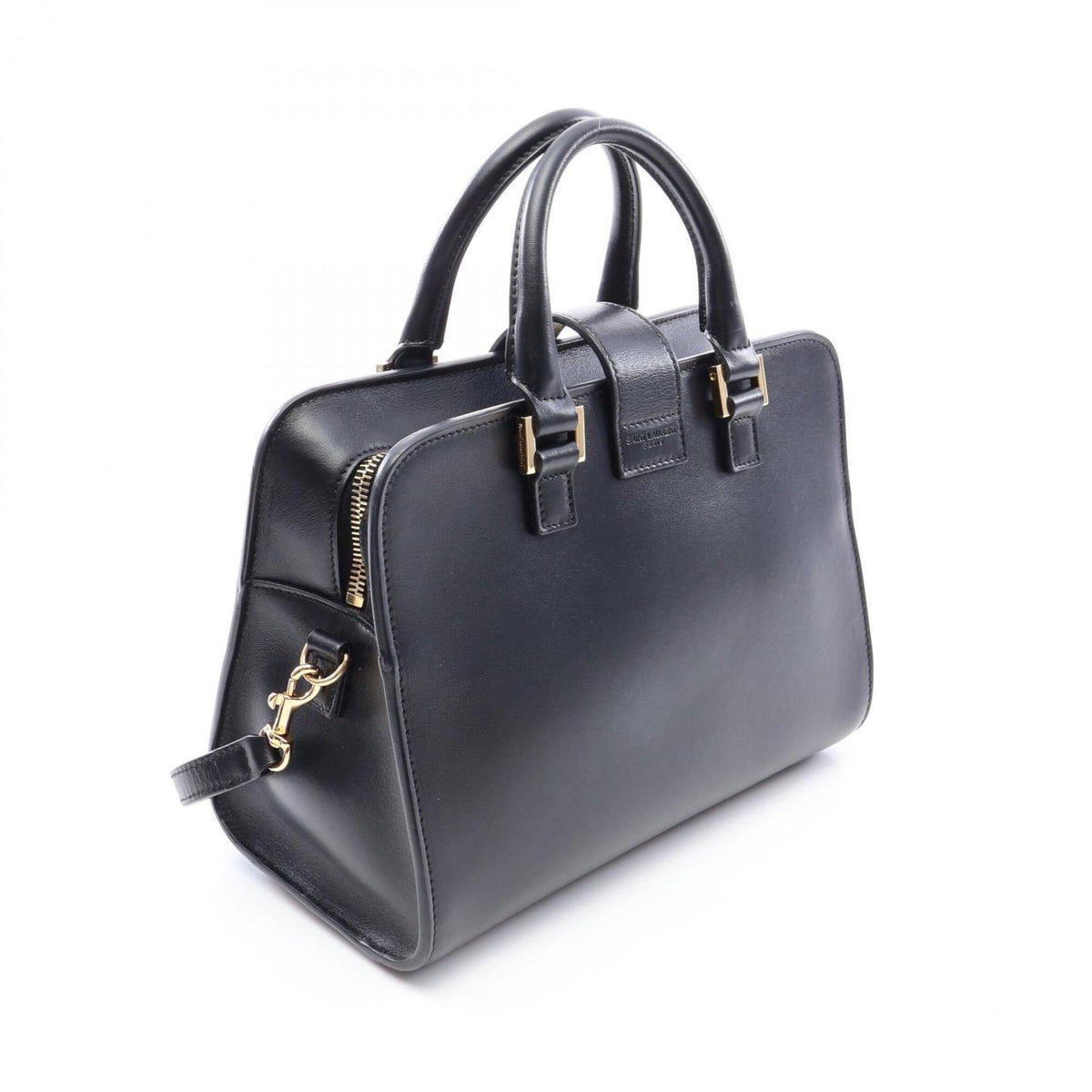 Yves Saint Laurent Black Leather Handbag (Pre-Owned)