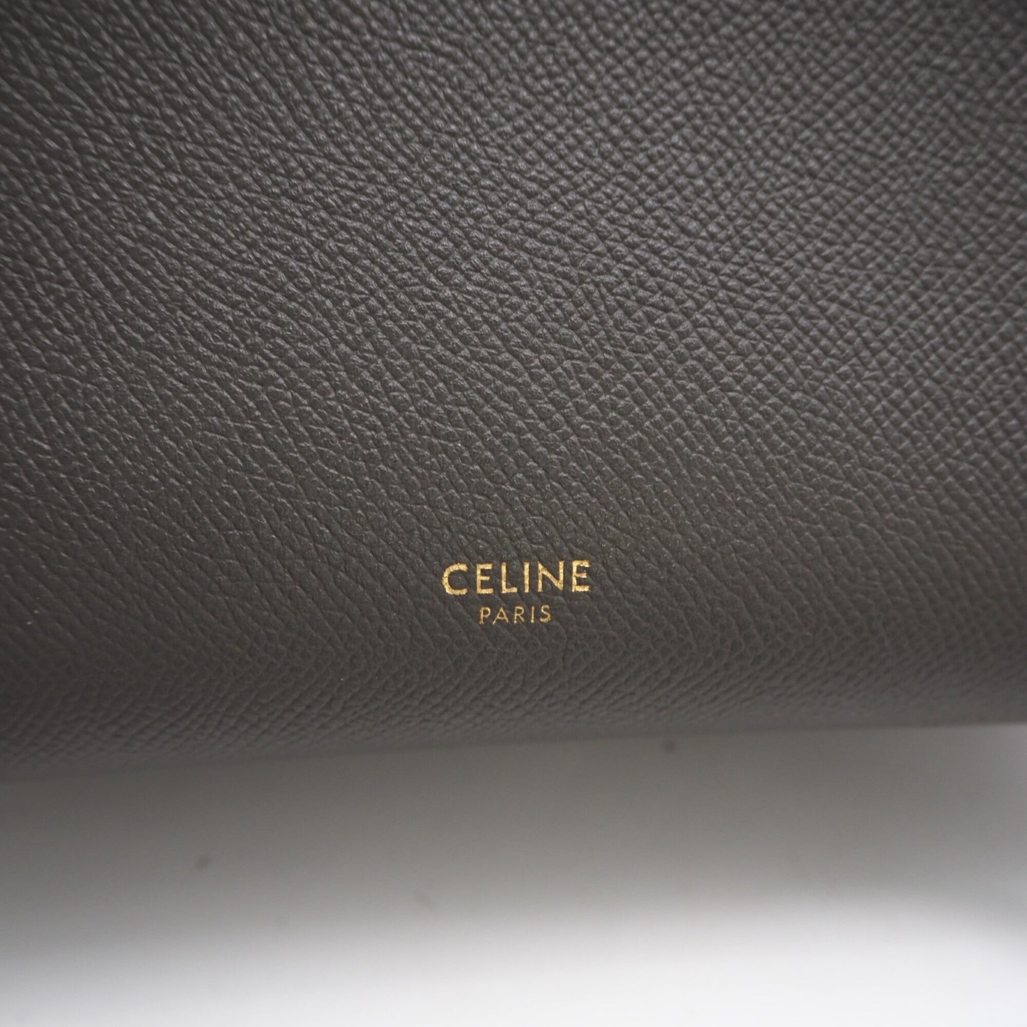 Celine Gray Leather Handbag (Pre-Owned)