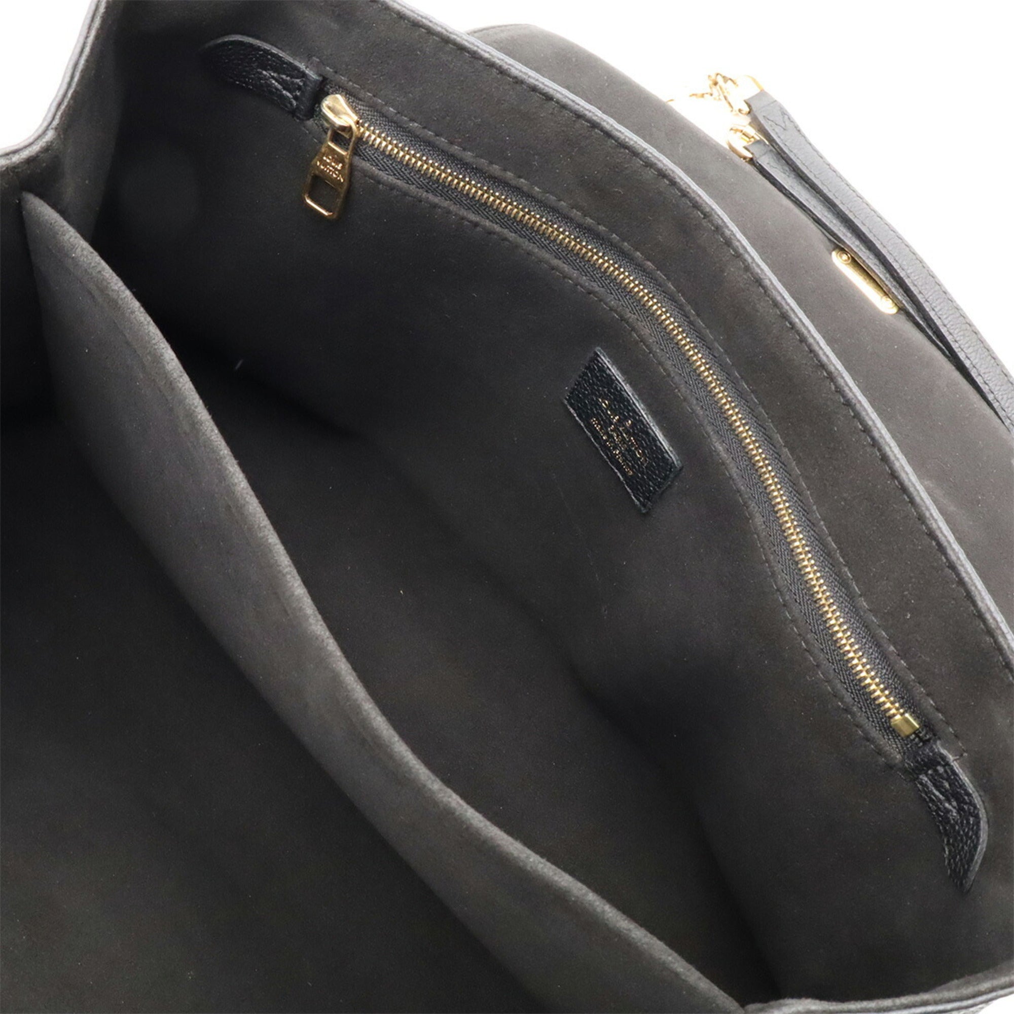 Louis Vuitton Black Noir Monogram Empreinte Shoulder Bag (Pre-Owned)