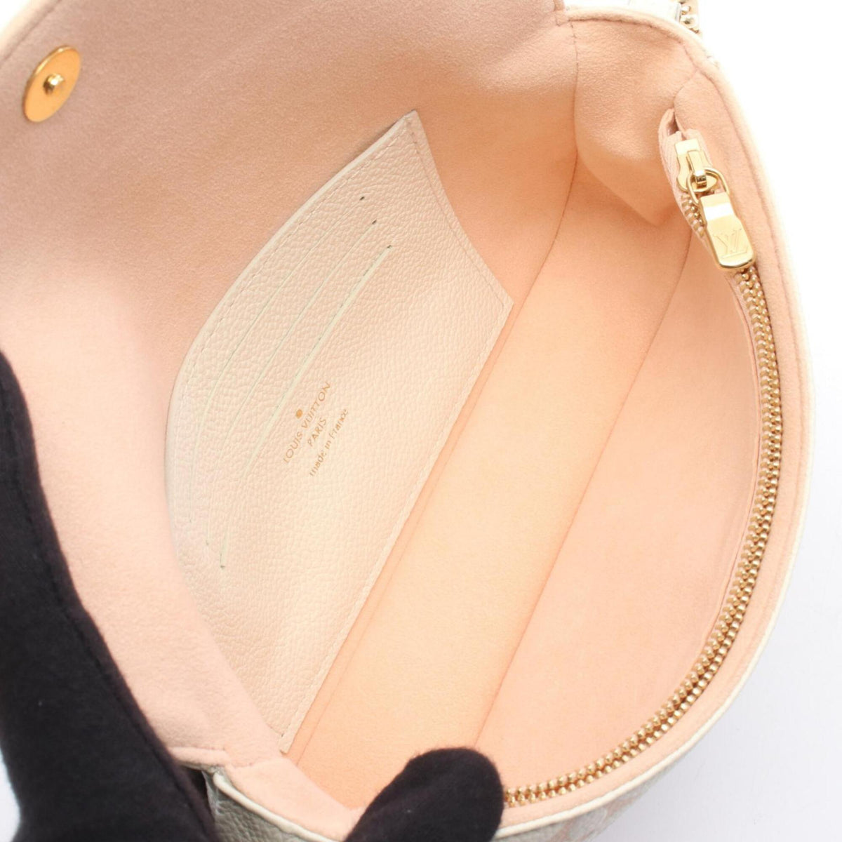 Louis Vuitton Pink White Monogram Empreinte Handbag Shoulder Bag (Pre-Owned)