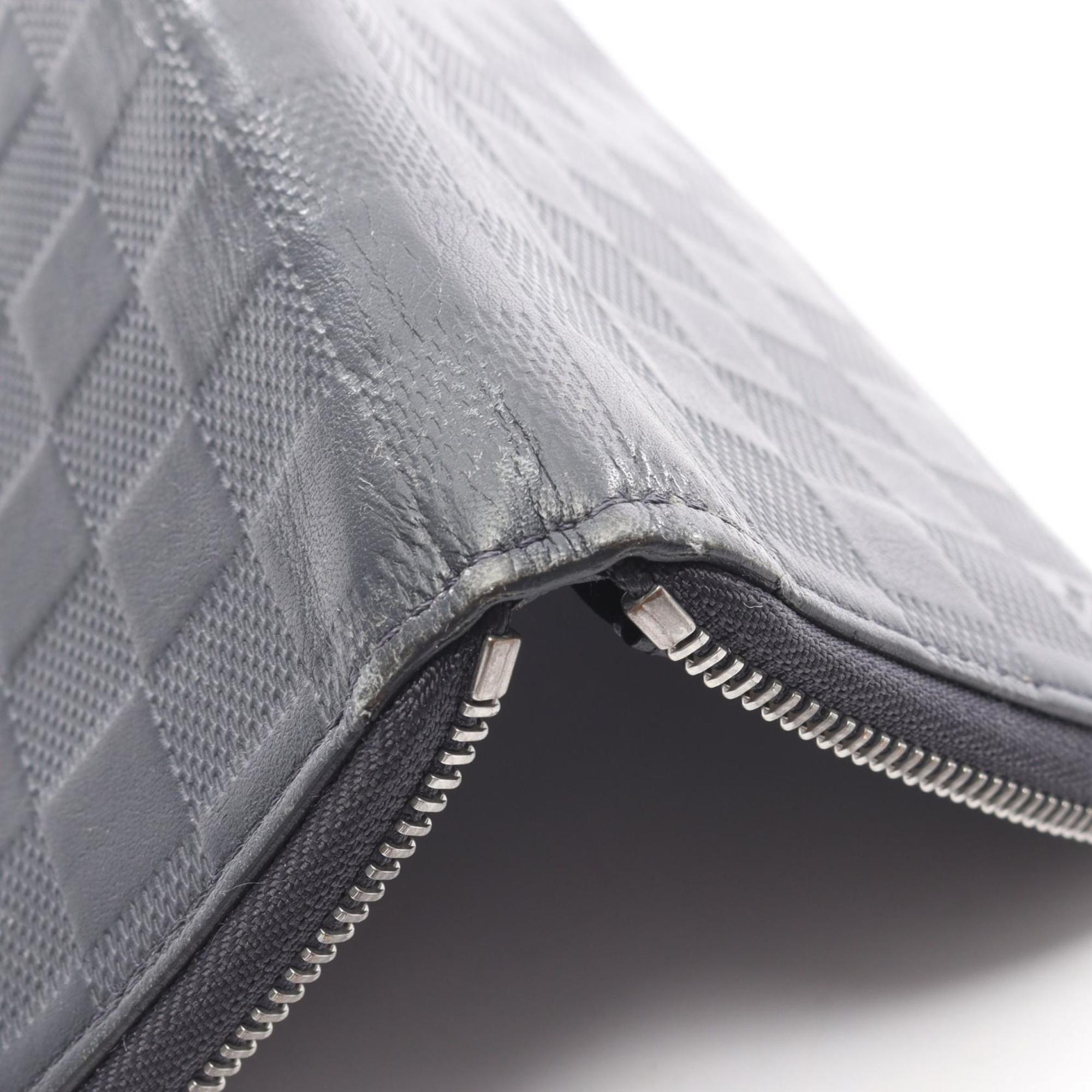 Louis Vuitton Cosmos Infini Navy Damier Infini Long Wallet (Bi-Fold) (Pre-Owned)