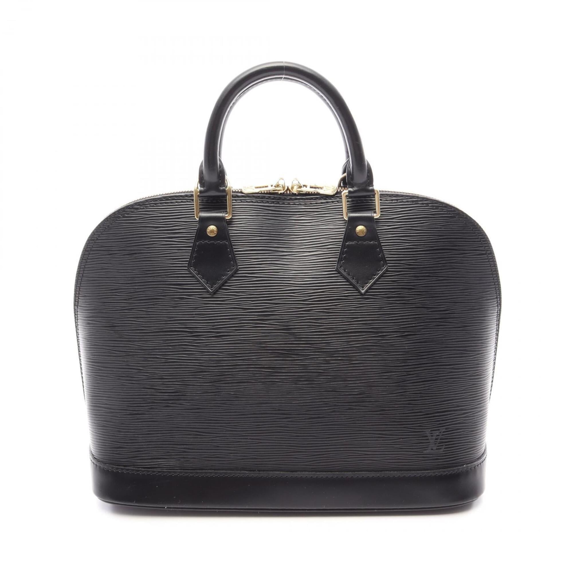 Louis Vuitton Black Noir Epi Leather Handbag (Pre-Owned)