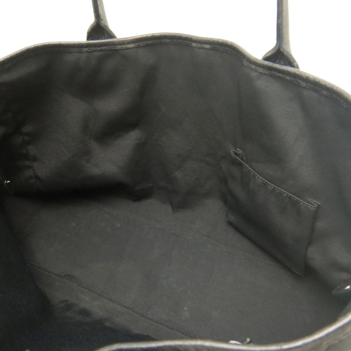 Gucci Black Nylon Canvas Leather Tote Bag (Pre-Owned)