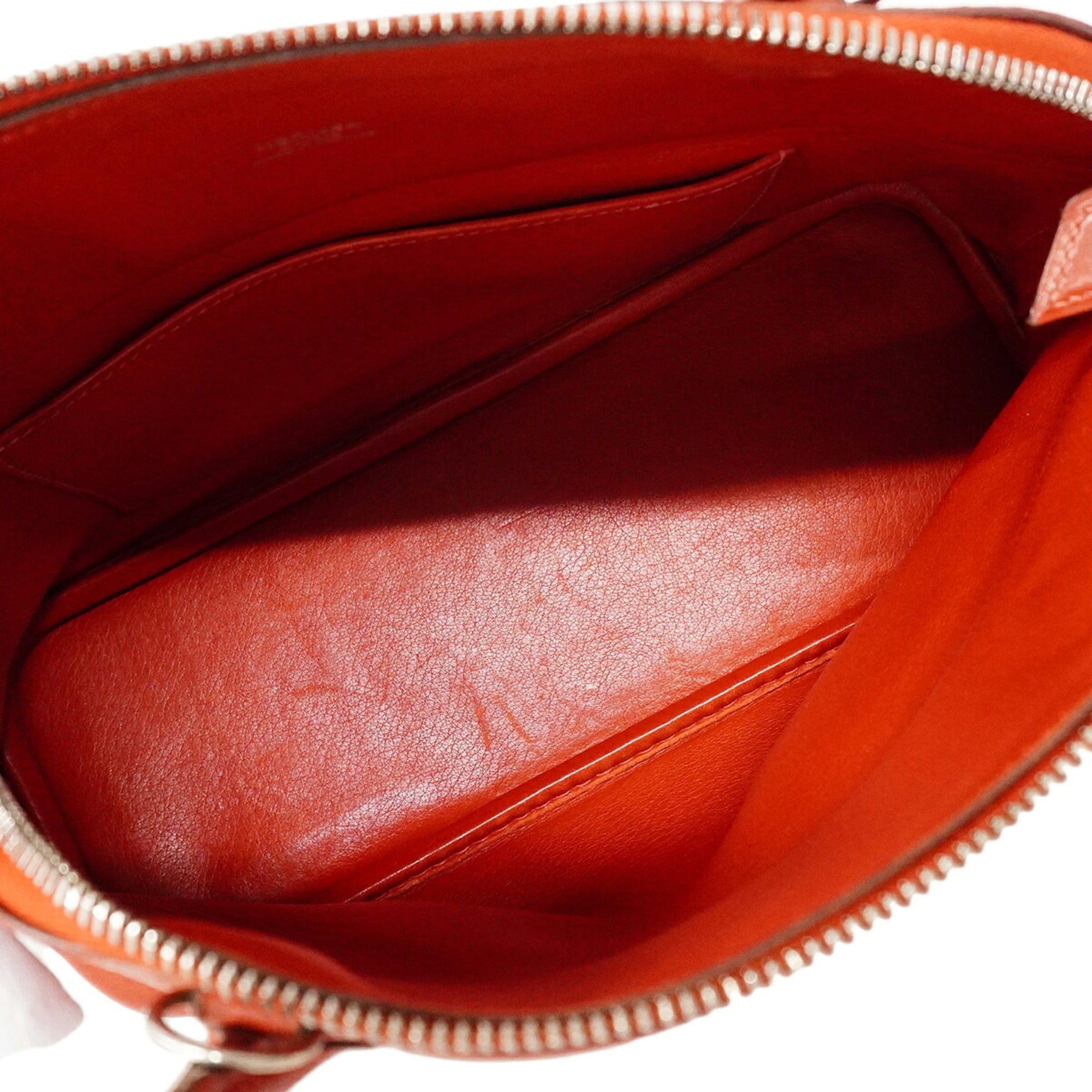 Hermes Rouge Vif Handbag (Pre-Owned)