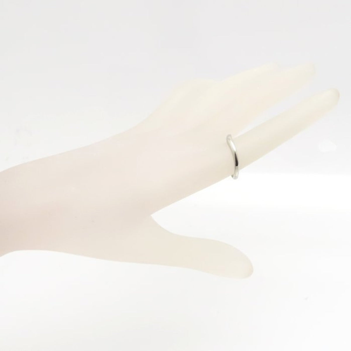 Bvlgari Platinum Platinum 950 Band Ring (Pre-Owned)