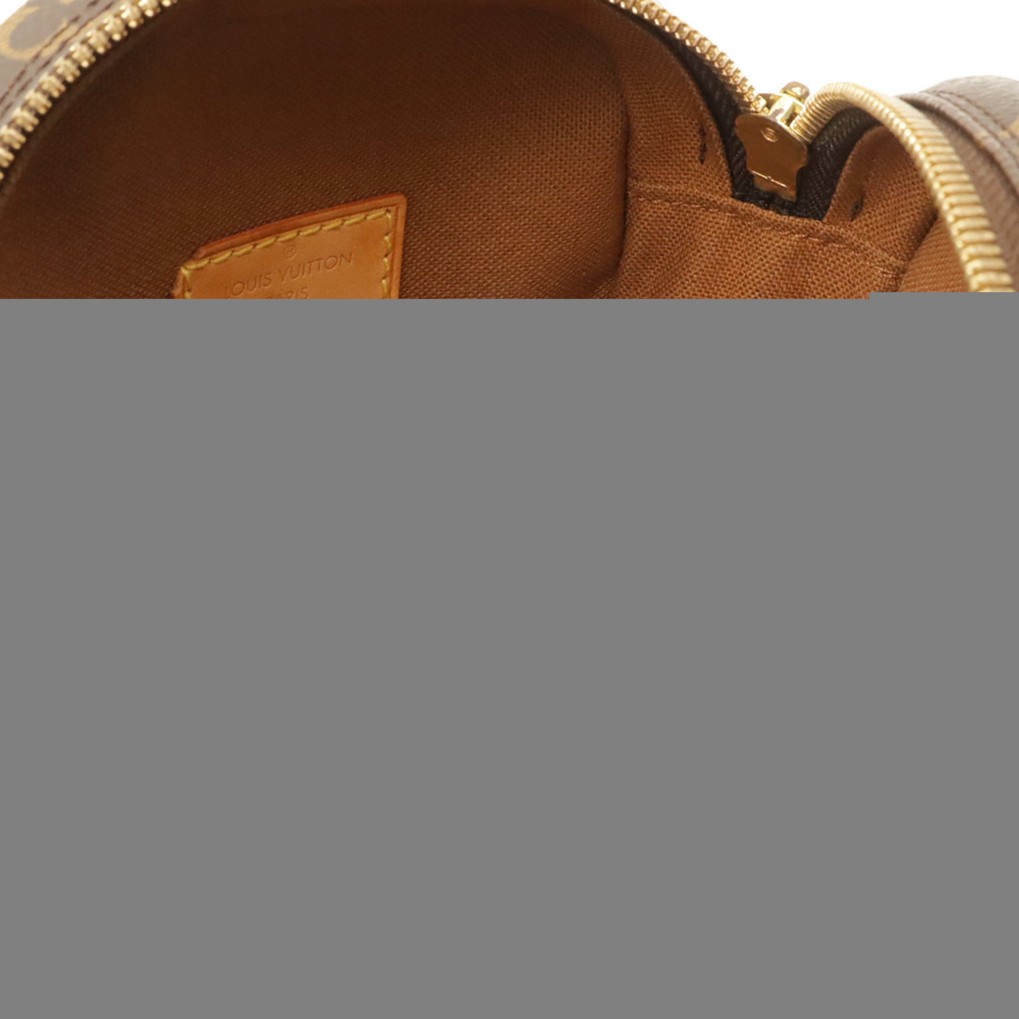 Louis Vuitton Brown Monogram Canvas Pvc Coated Canvas Pochette Shoulder Bag Sling Bag (Pre-Owned)