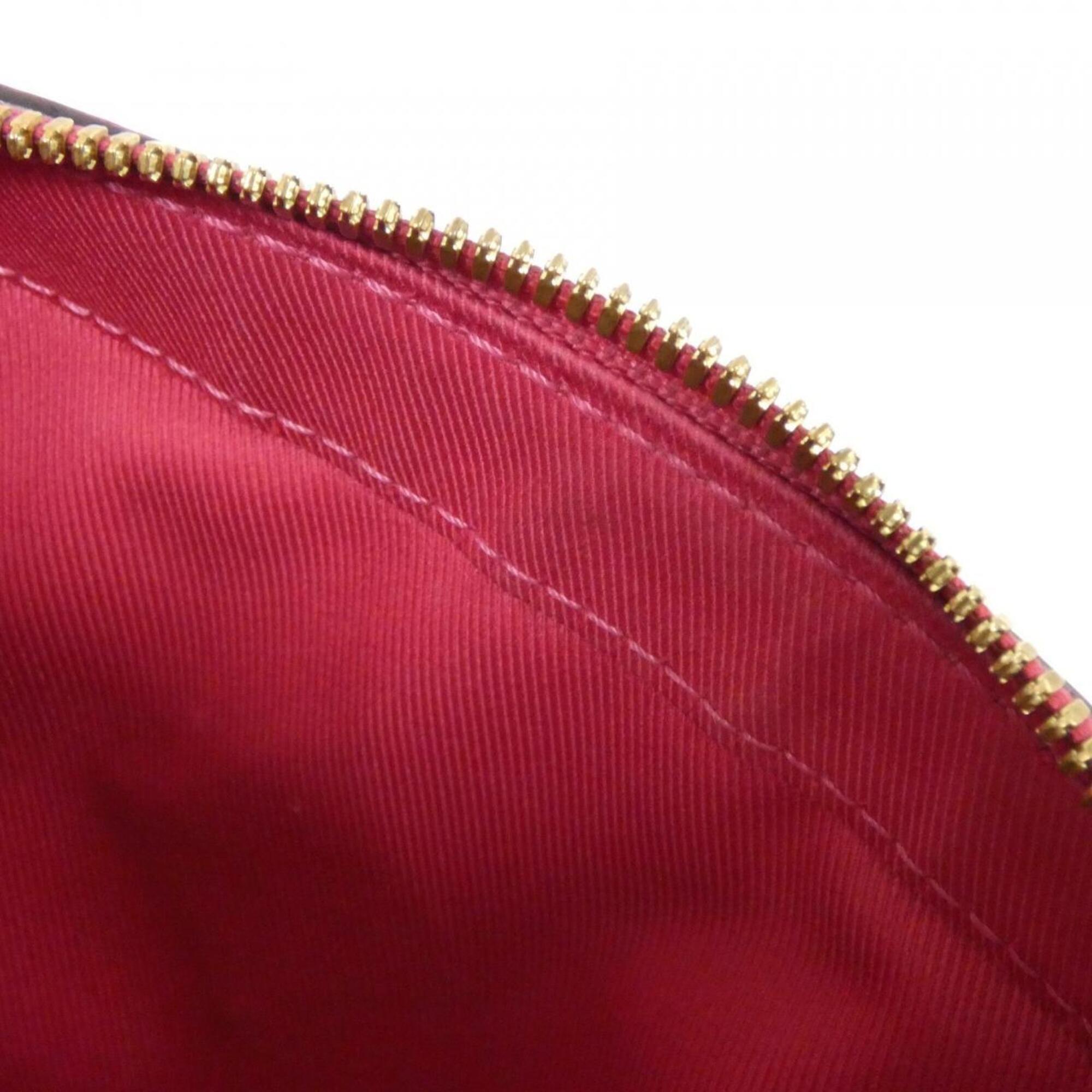 Louis Vuitton Monogram Brown Coated Canvas Shoulder Bag (Pre-Owned)