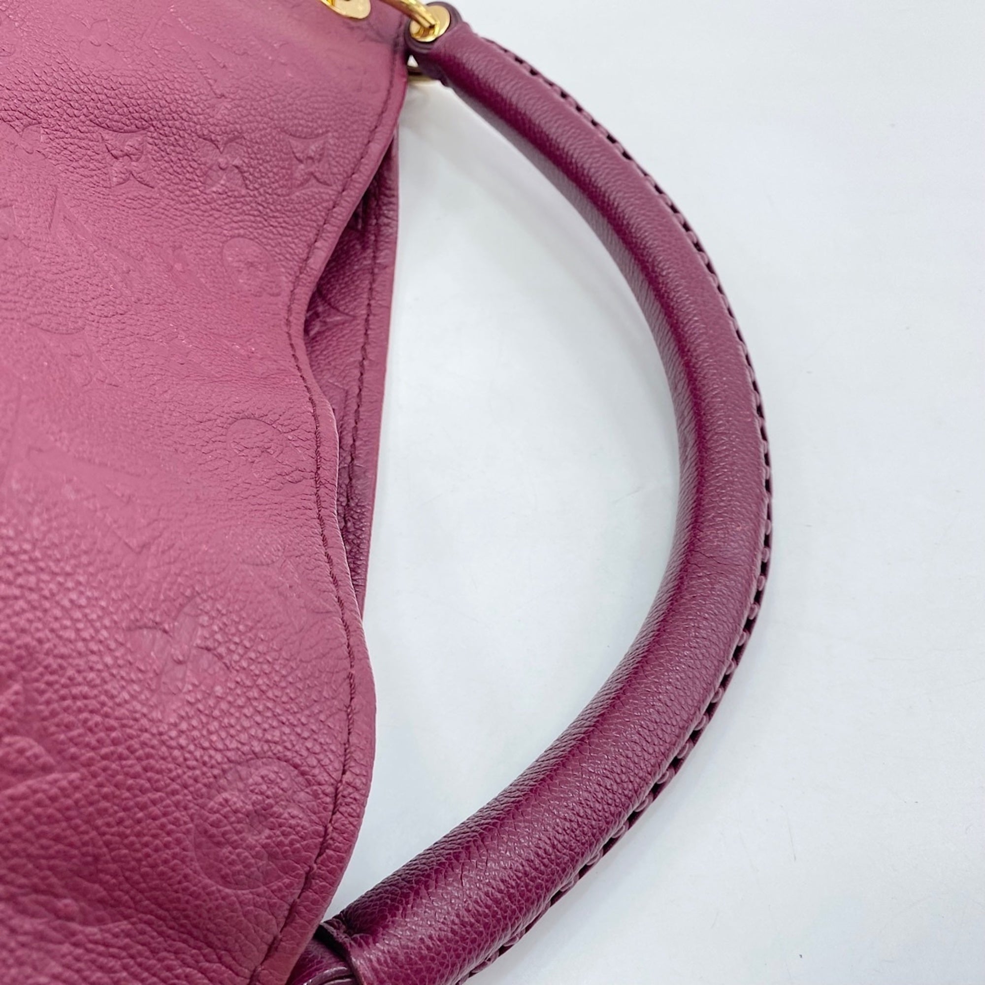 Louis Vuitton Purple Handbag (Pre-Owned)