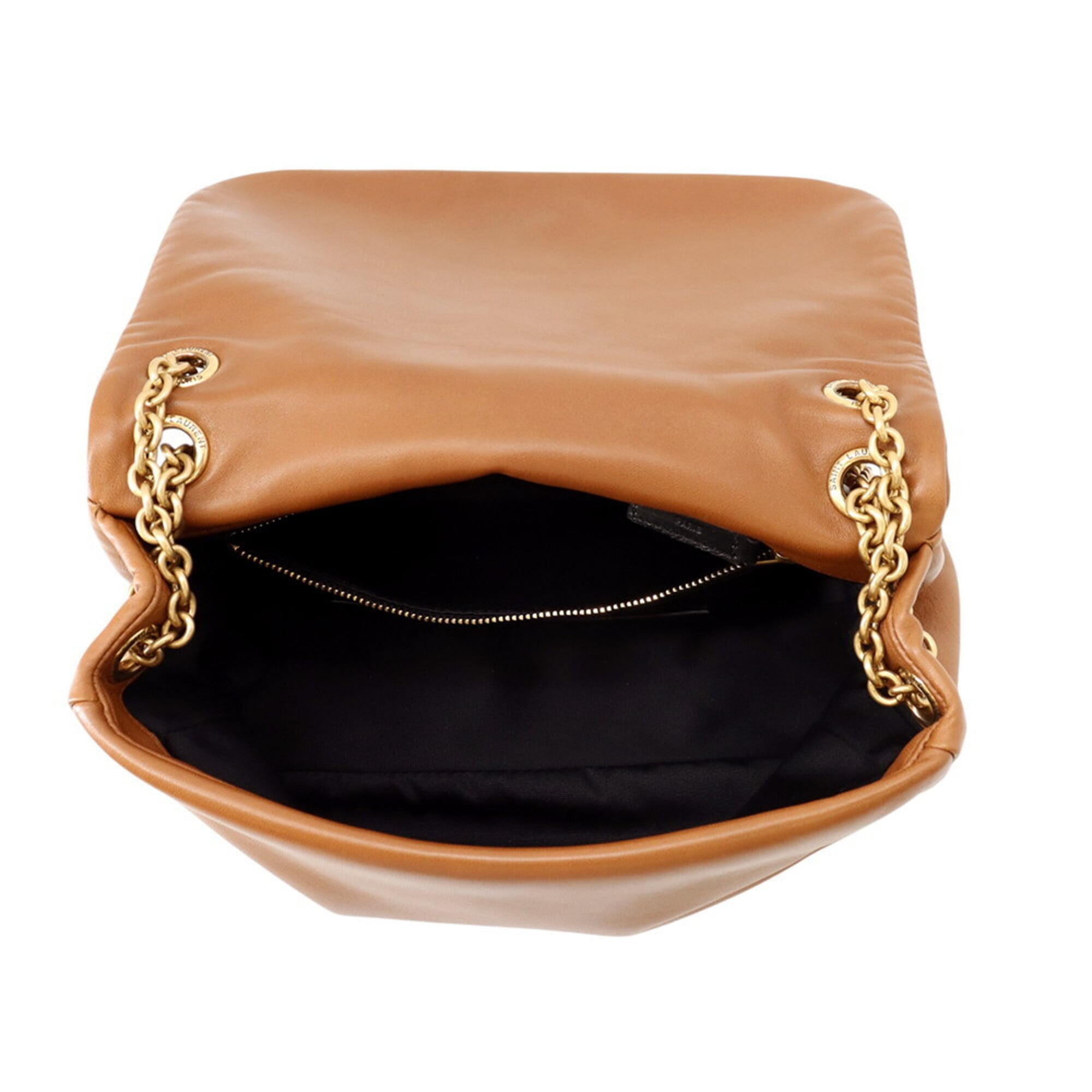 Yves Saint Laurent Brown Leather Shoulder Bag (Pre-Owned)