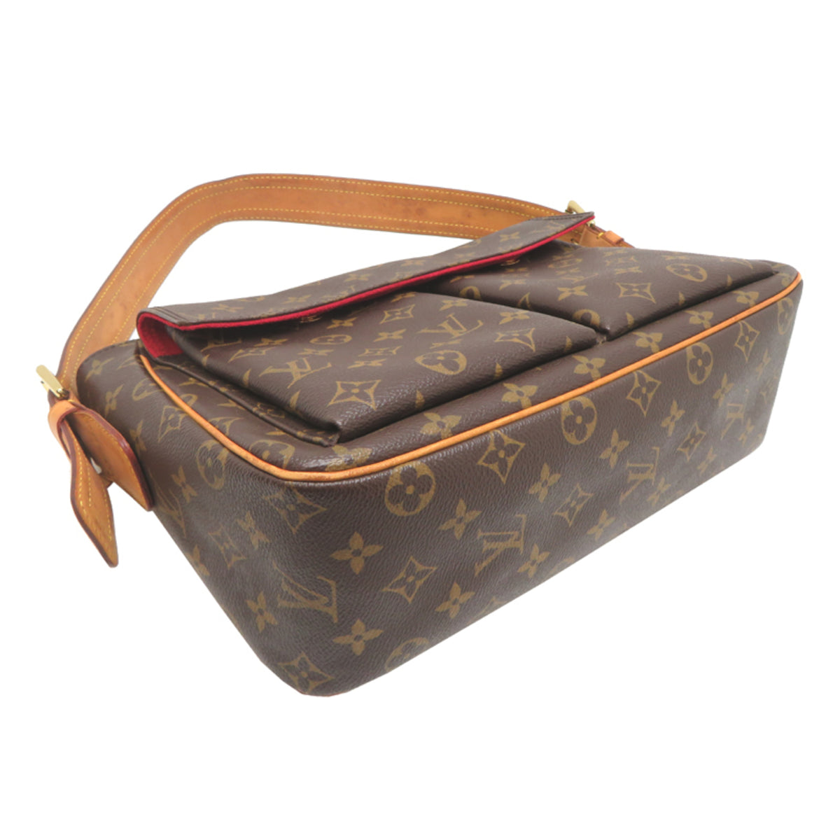 Louis Vuitton Brown Monogram Shoulder Bag (Pre-Owned)