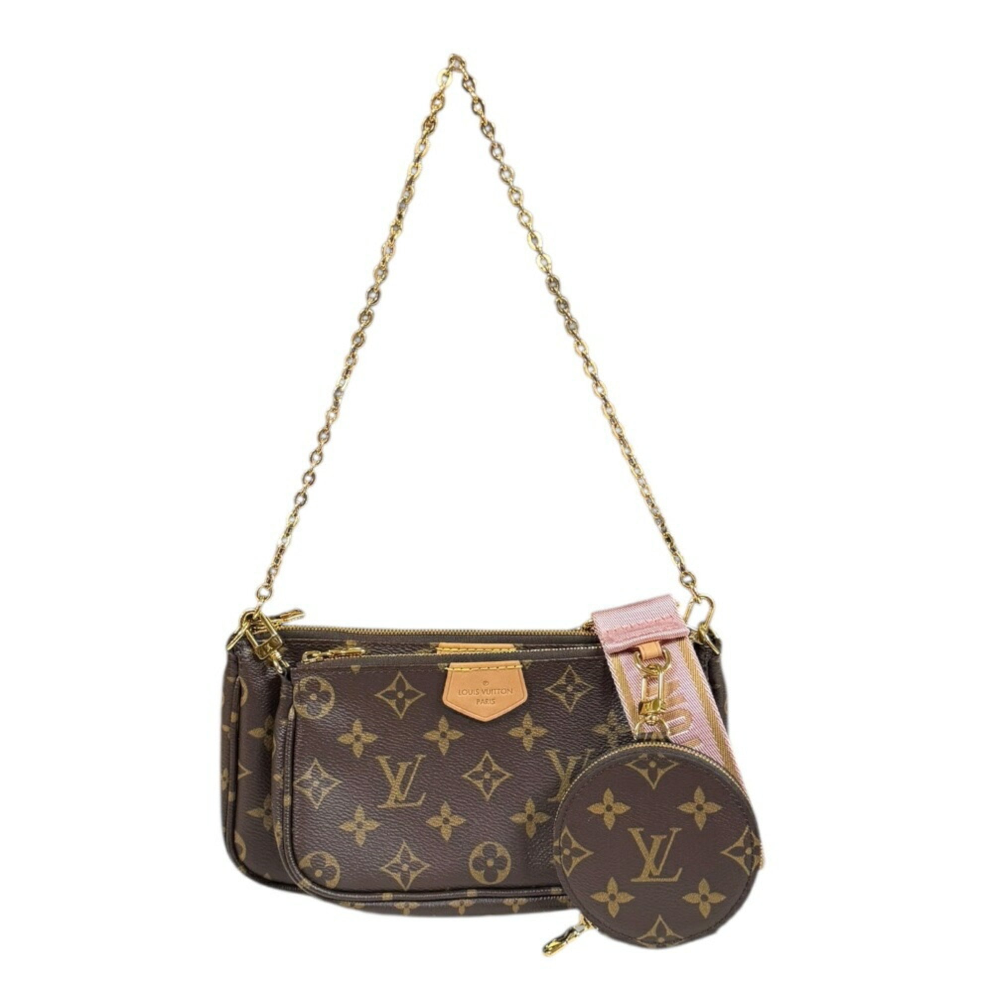 Louis Vuitton Monogram Brown Monogram Rose Clair Monogram Shoulder Bag (Pre-Owned)