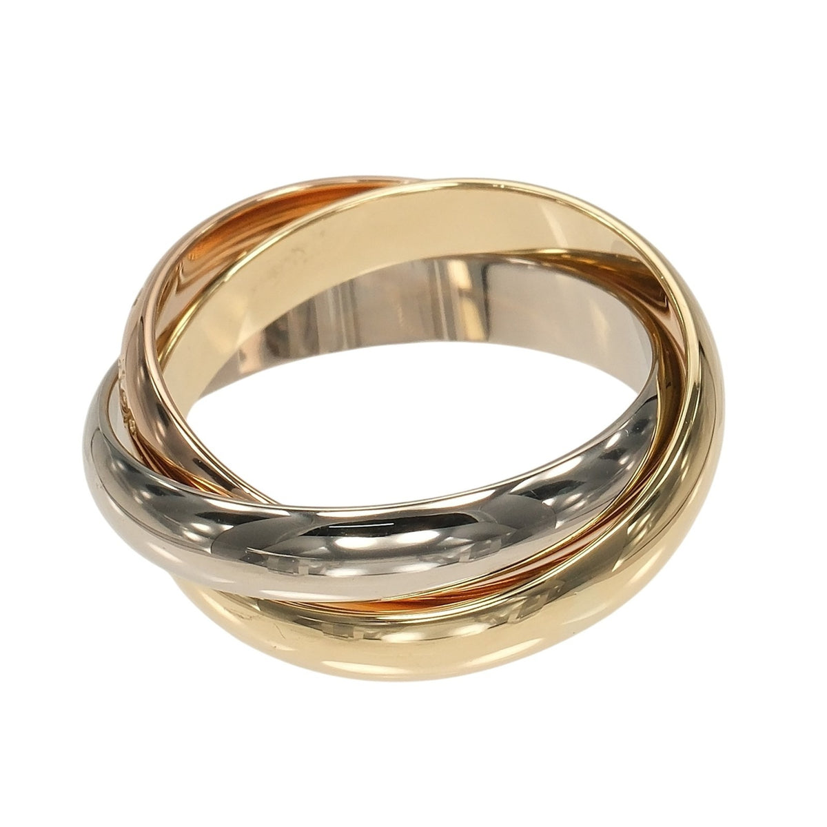 Cartier Yellow Gold (18K) Pink Gold (18K) White Gold (18K) Band Ring (Pre-Owned)