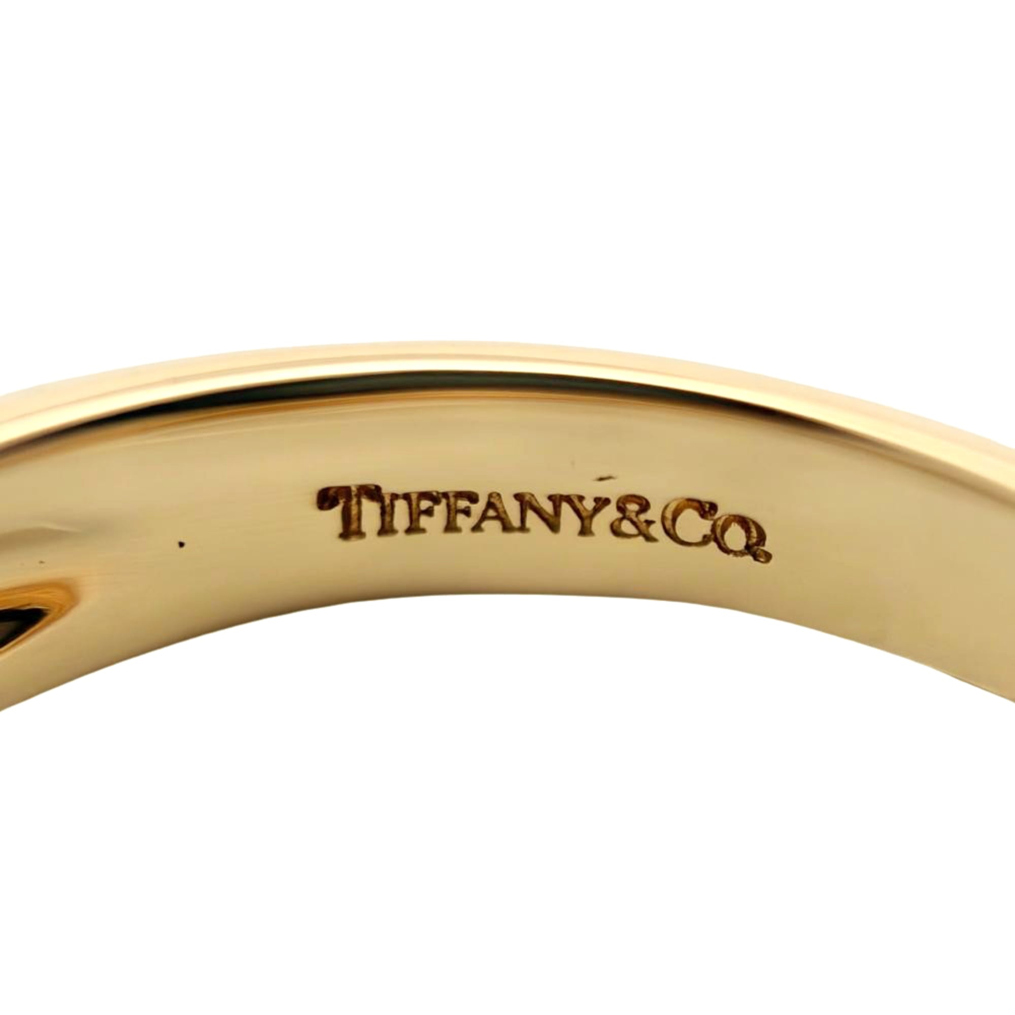 Tiffany Heart Yellow Gold (18K) Band Ring (Pre-Owned)