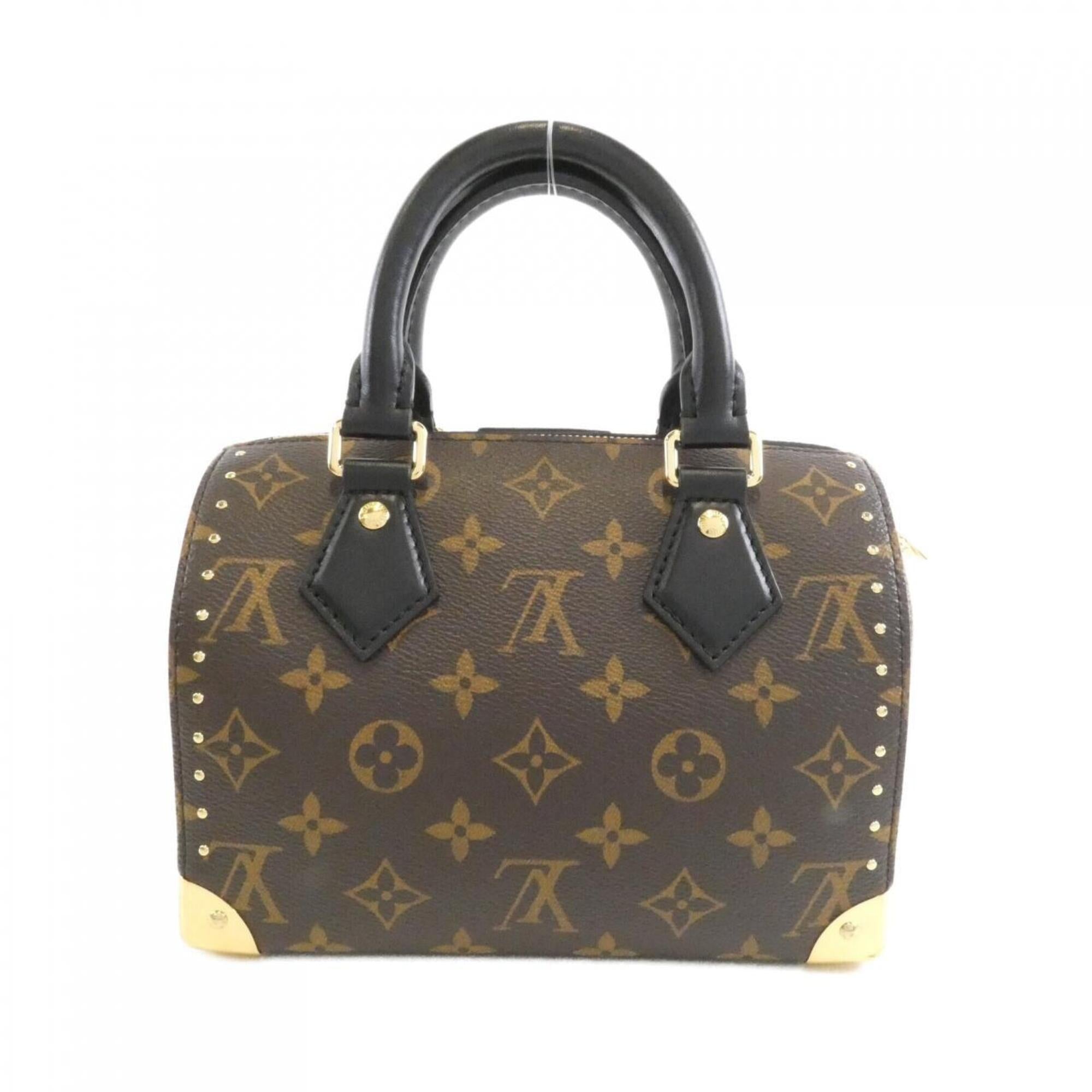 Louis Vuitton Marron Coated Canvas Boston Bag (Pre-Owned)