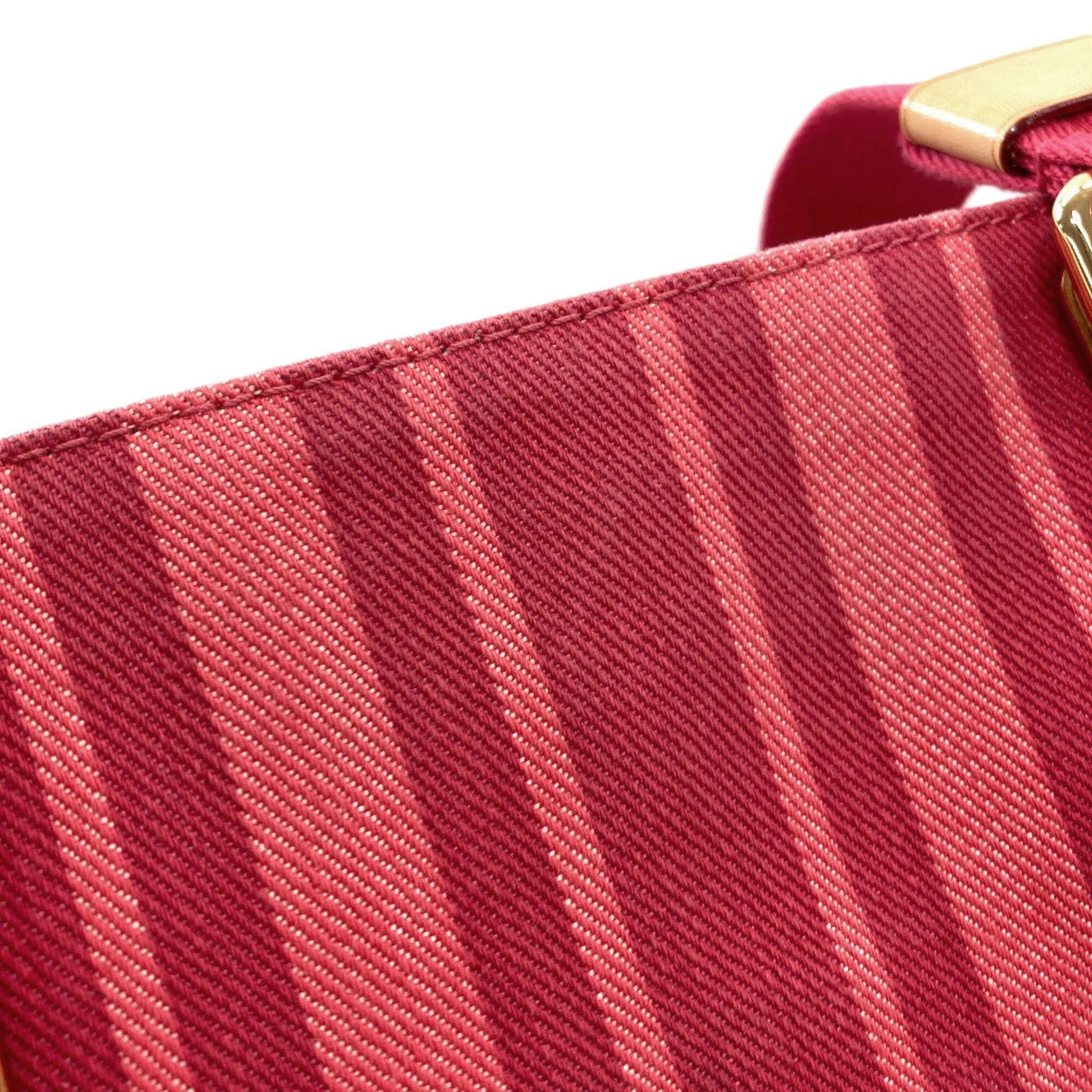 Louis Vuitton Rouge Grenadine Canvas Tote Bag (Pre-Owned)