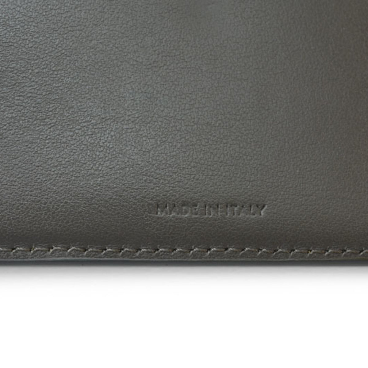 Celine Gray Leather Wallet (Tri-Fold) (Pre-Owned)