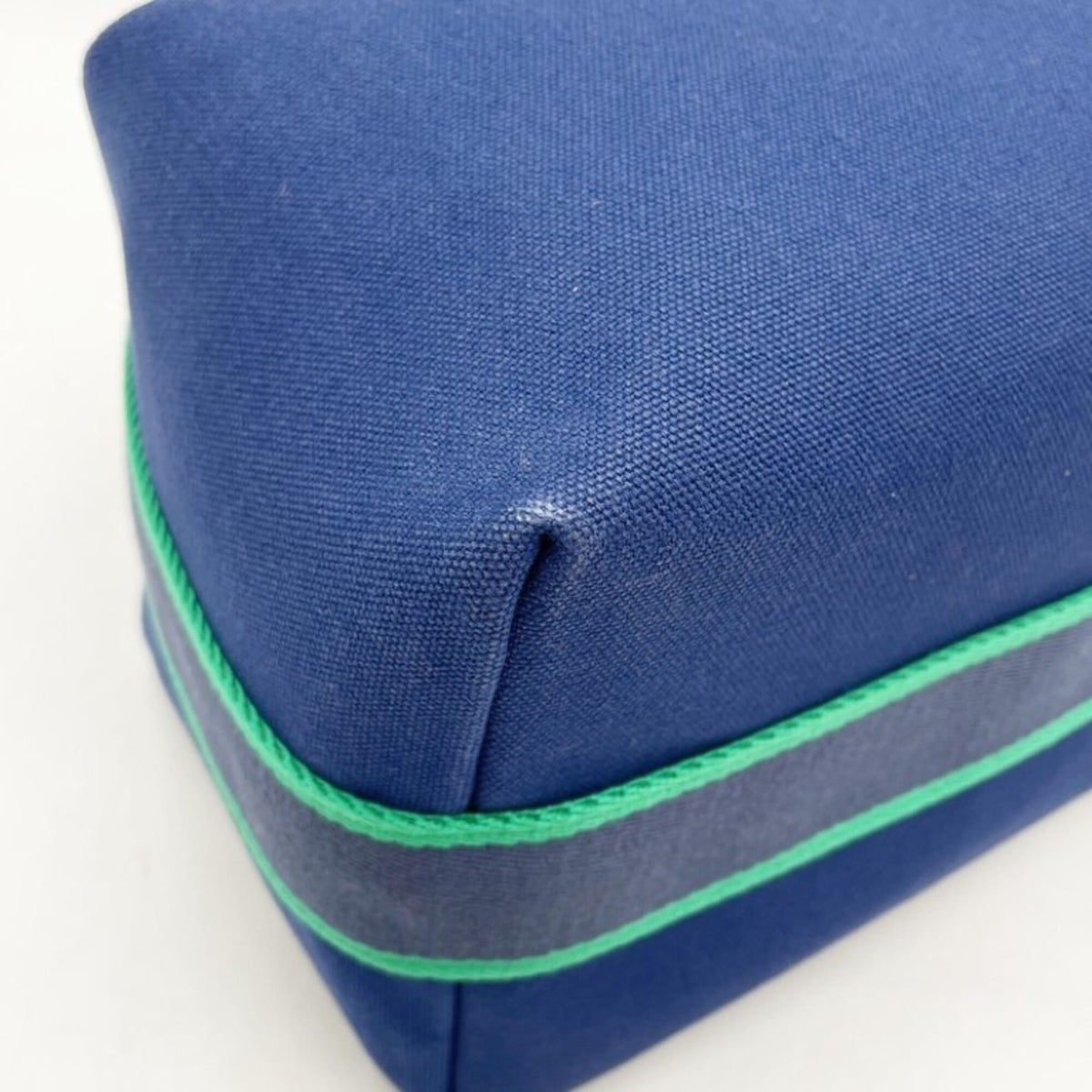 Hermes Blue Cotton 100% Handbag (Pre-Owned)