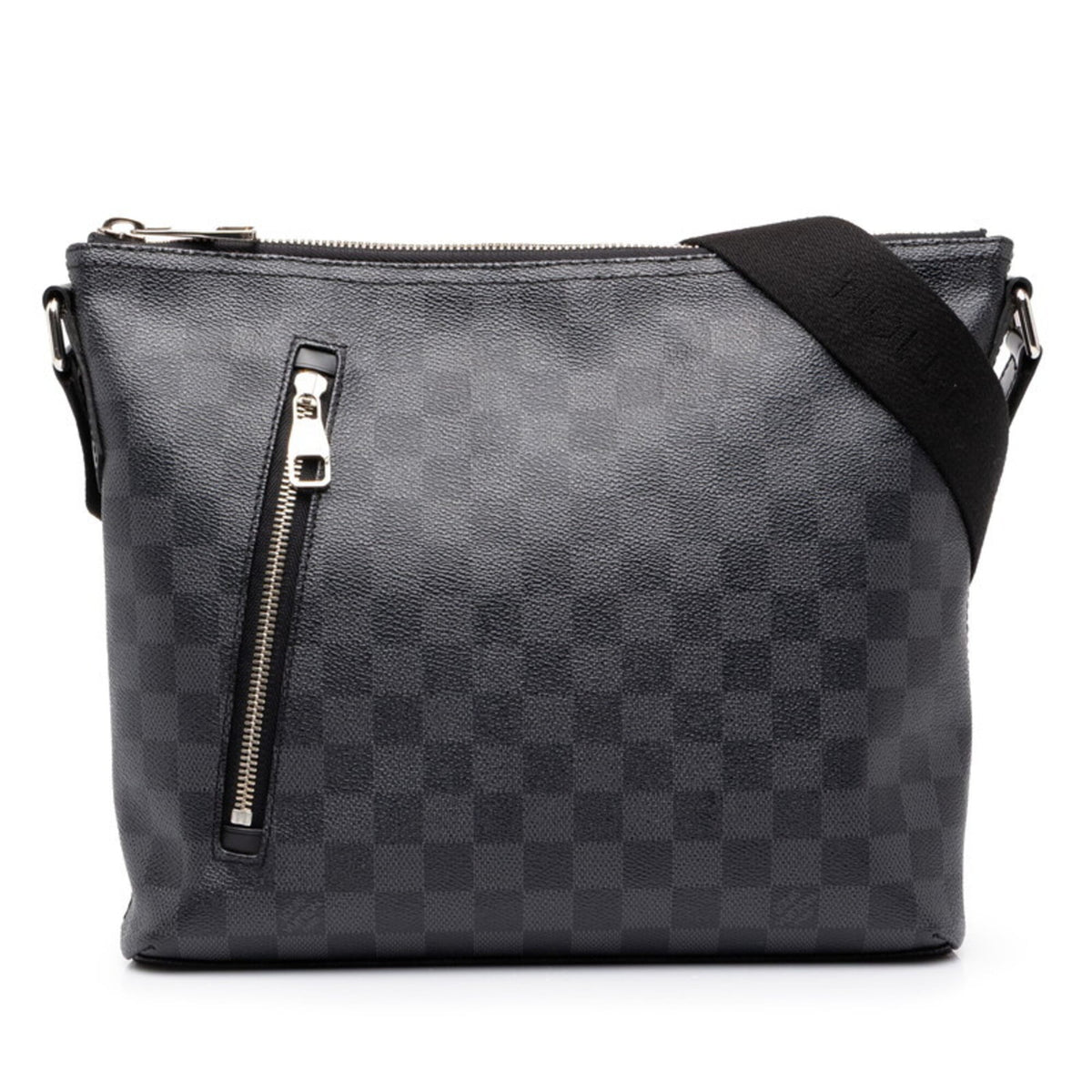 Louis Vuitton Black Pvc Leather Shoulder Bag (Pre-Owned)