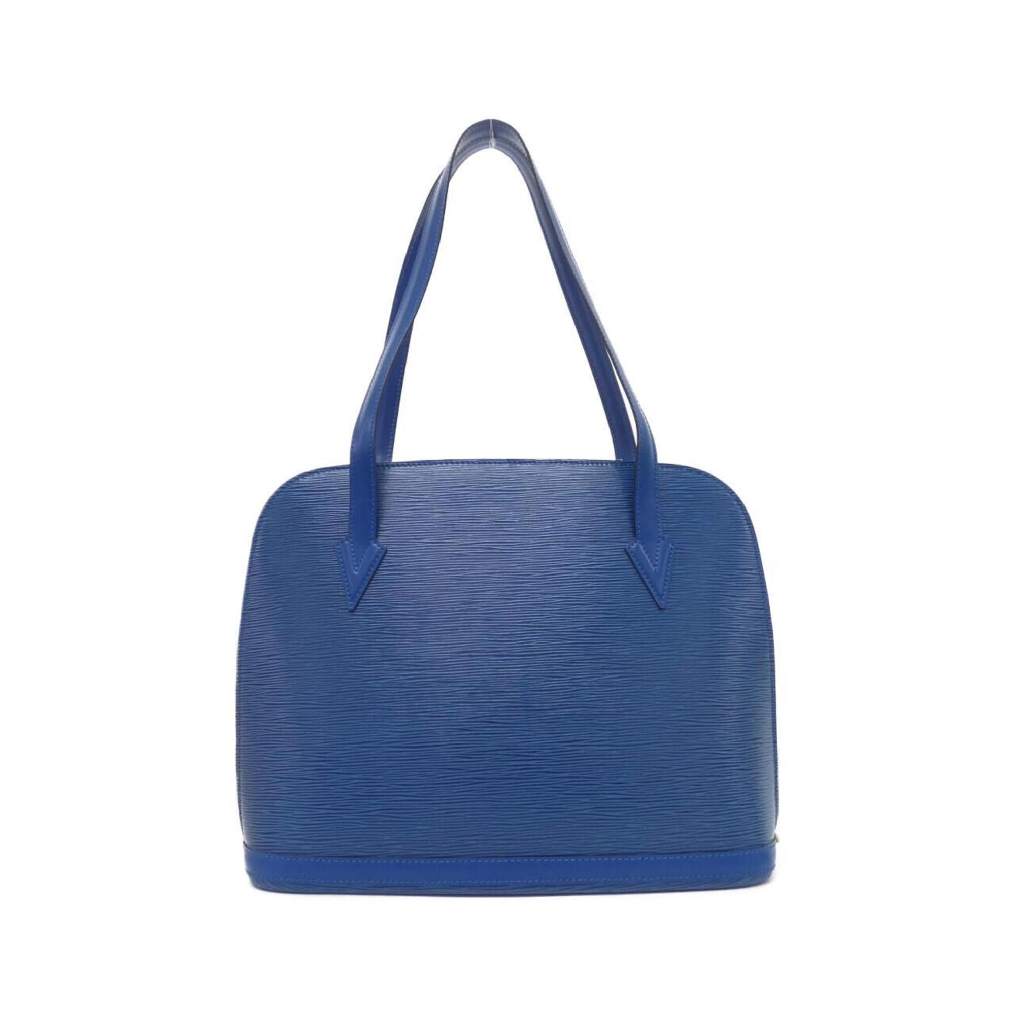 Louis Vuitton Epi Blue Leather Shoulder Bag (Pre-Owned)