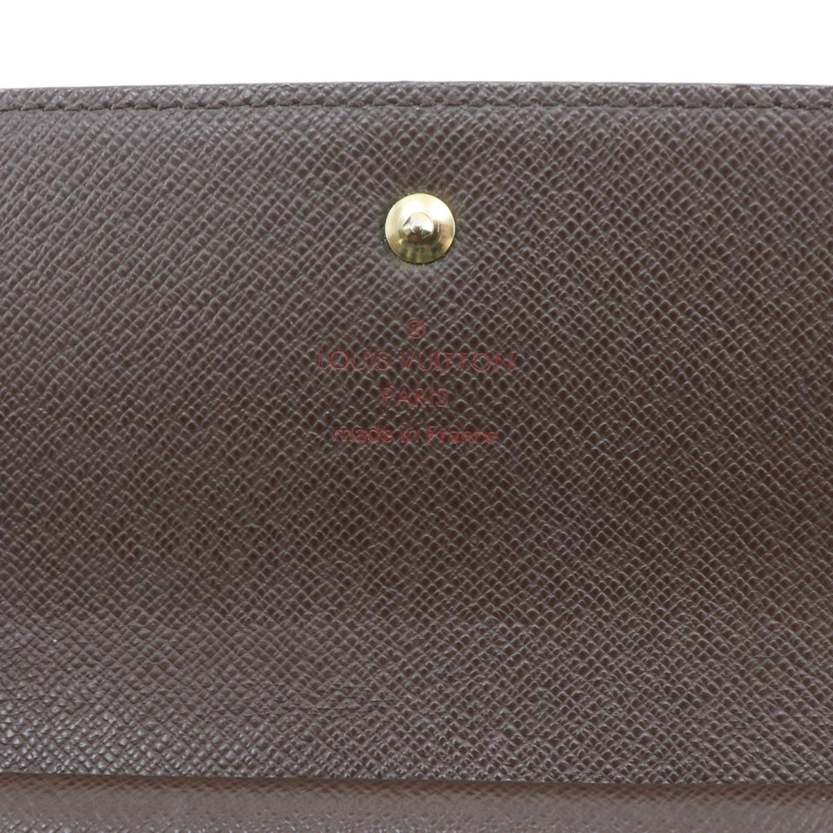 Louis Vuitton Brown Damier Canvas Long Wallet (Bi-Fold) (Pre-Owned)