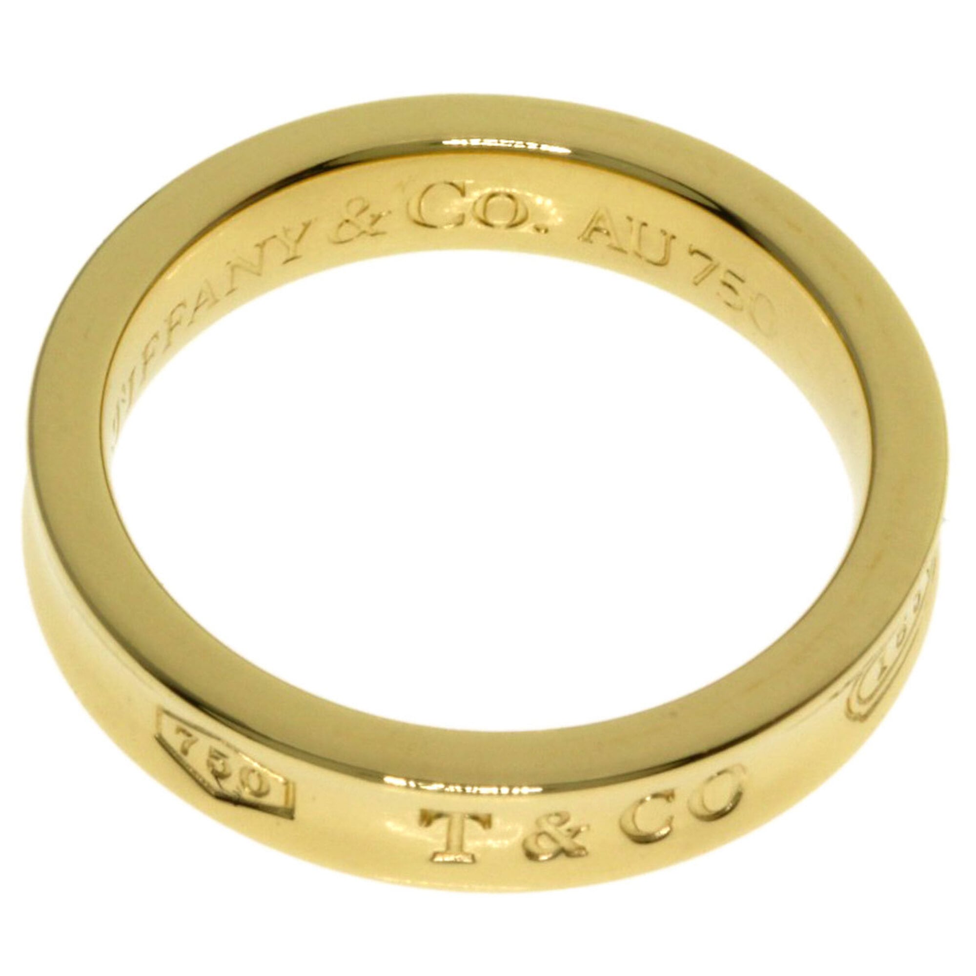 Tiffany Yellow Gold (18K) Band Ring (Pre-Owned)