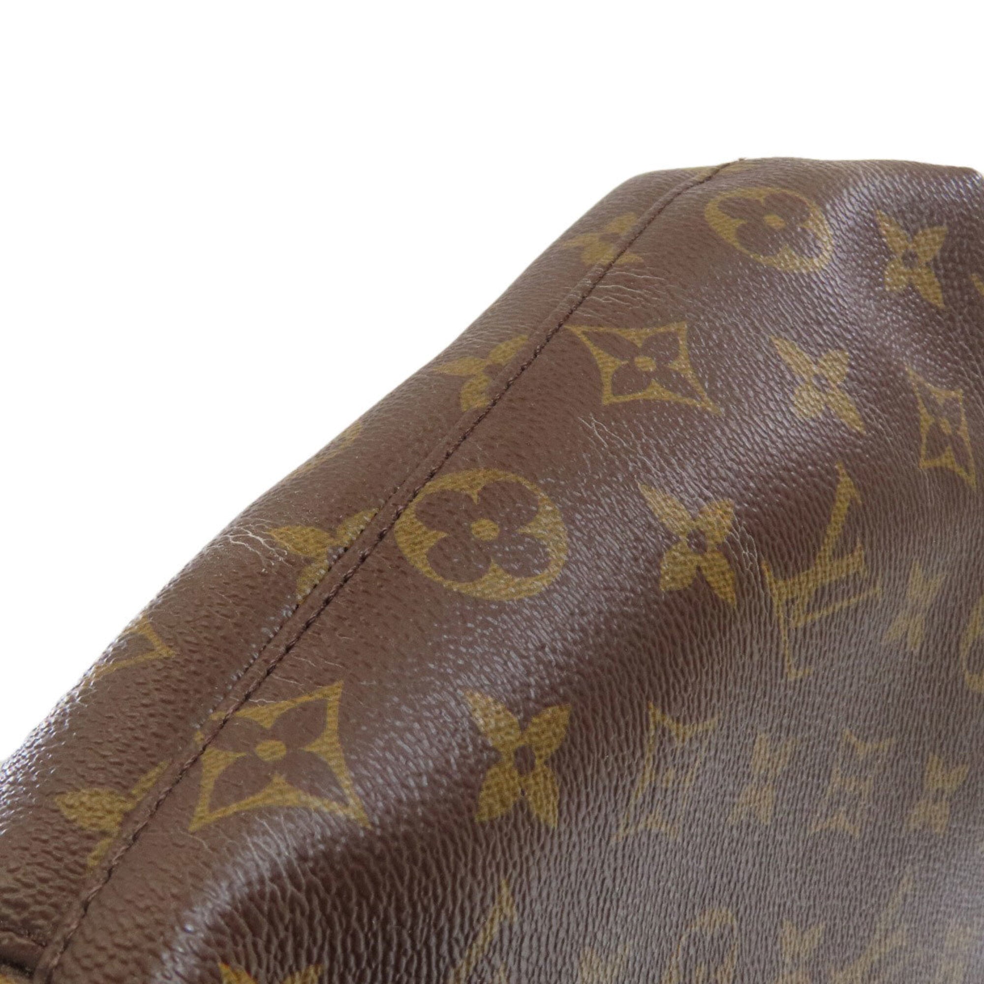 Louis Vuitton Monogram Macassar Black Brown Monogram Briefcase (Pre-Owned)