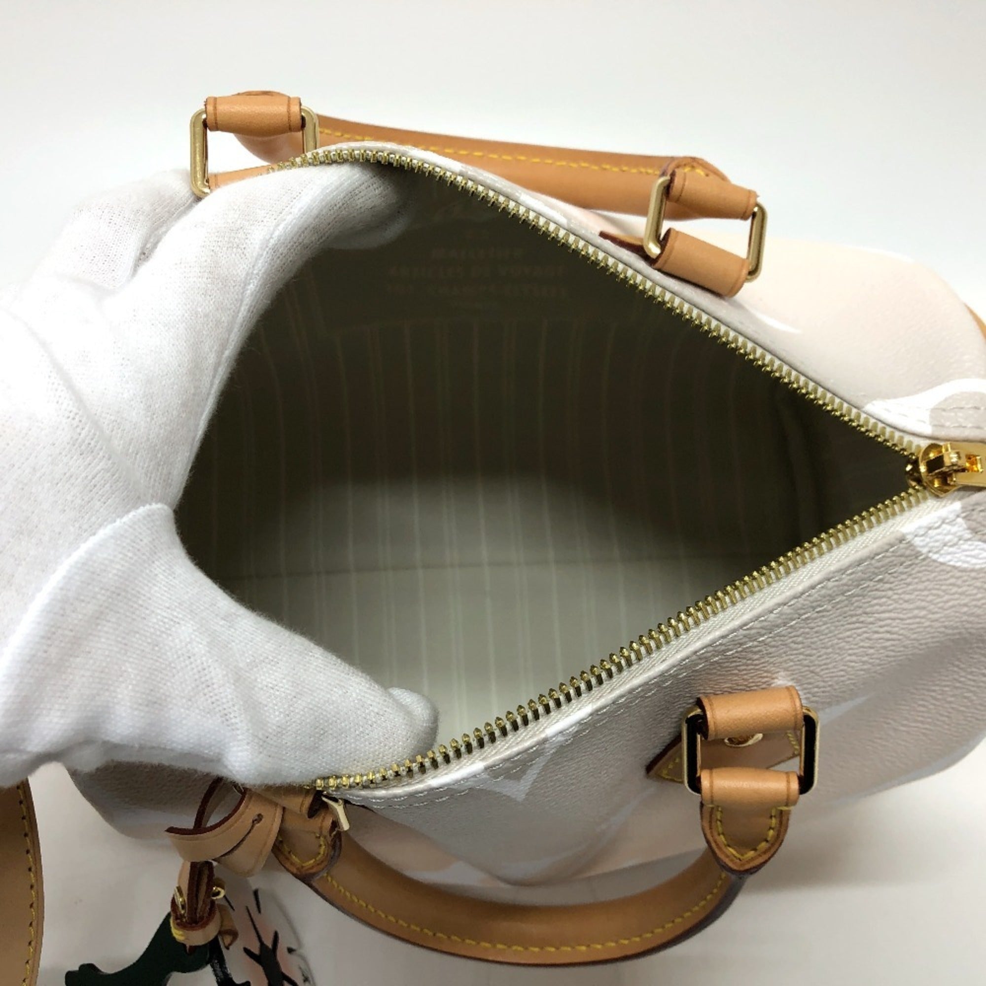 Louis Vuitton Monogram Black Pink Monogram Boston Bag Shoulder Bag (Pre-Owned)
