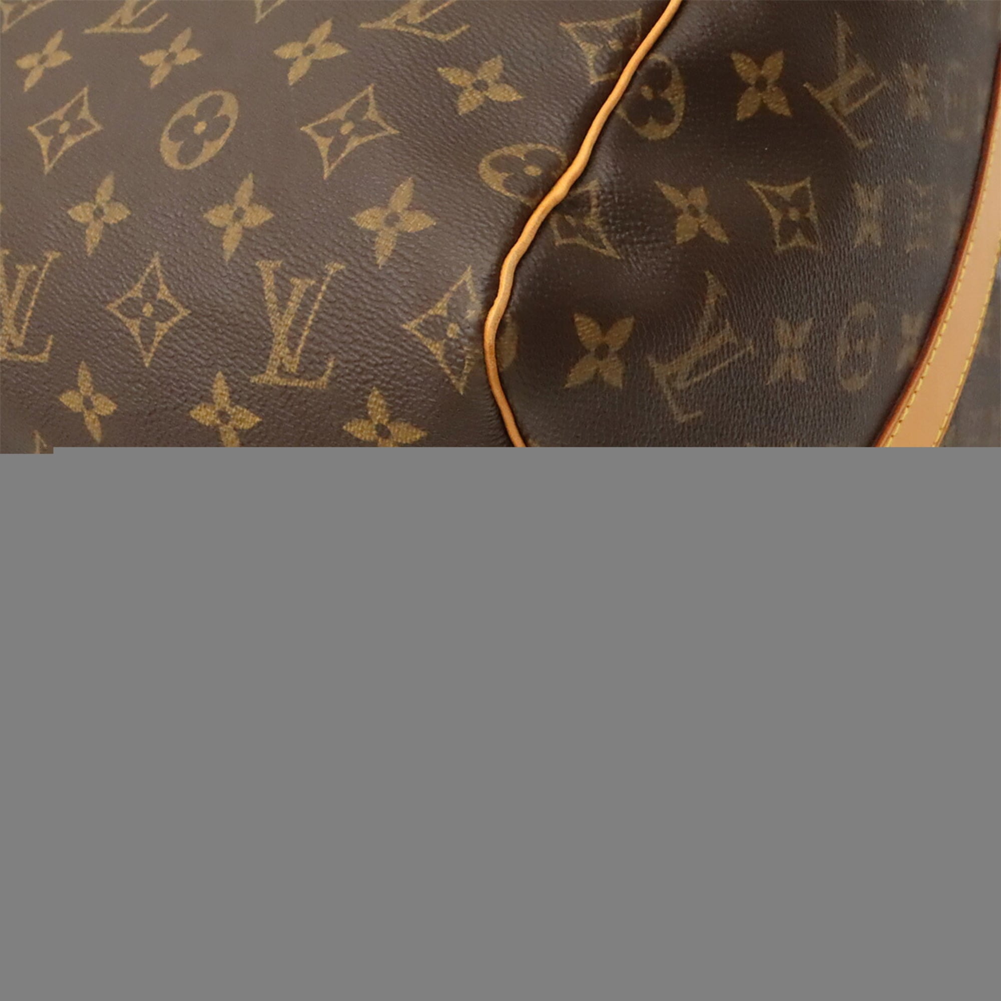 Louis Vuitton Brown Monogram Canvas Boston Bag Shoulder Bag (Pre-Owned)
