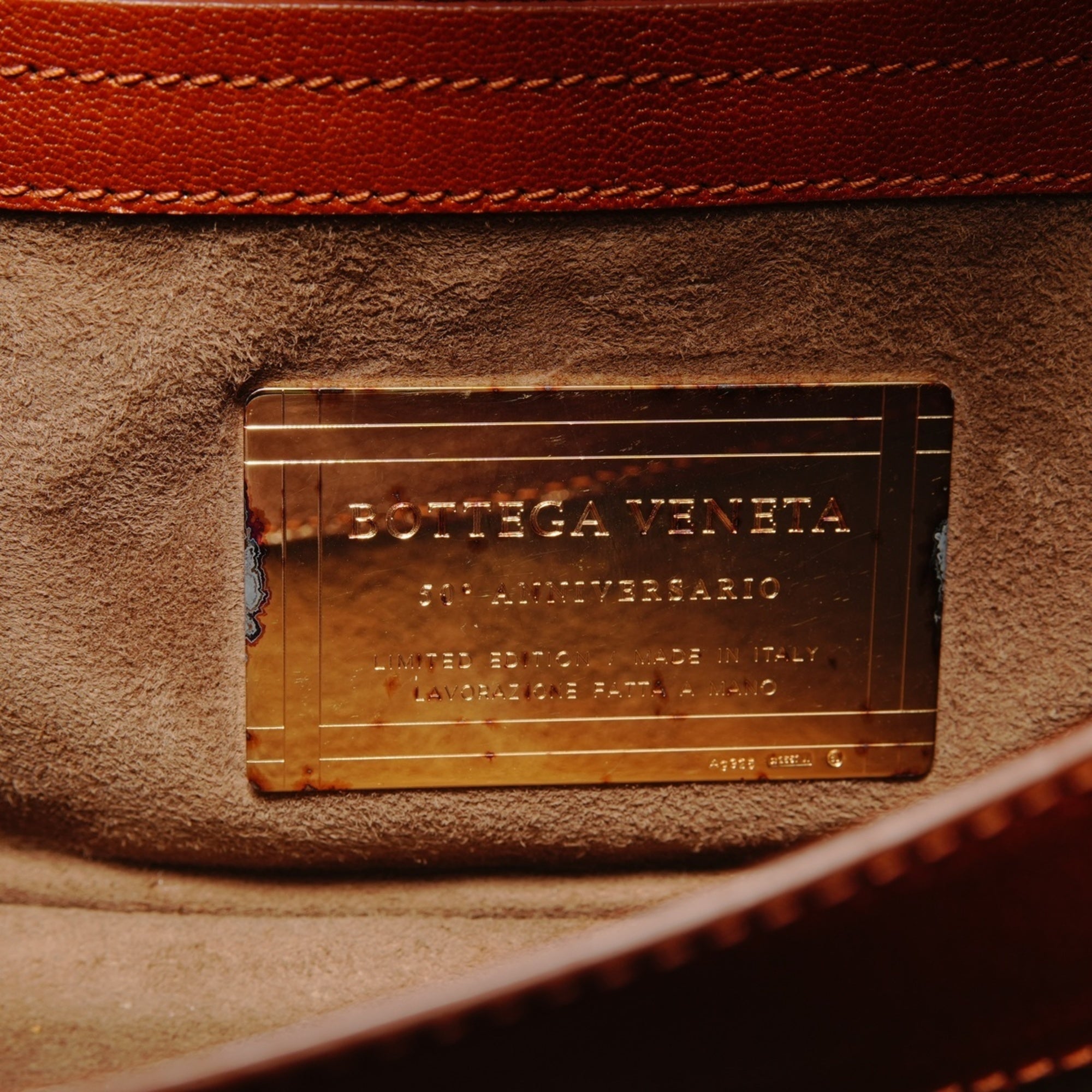 Bottega Veneta Brown Shoulder Bag (Pre-Owned)