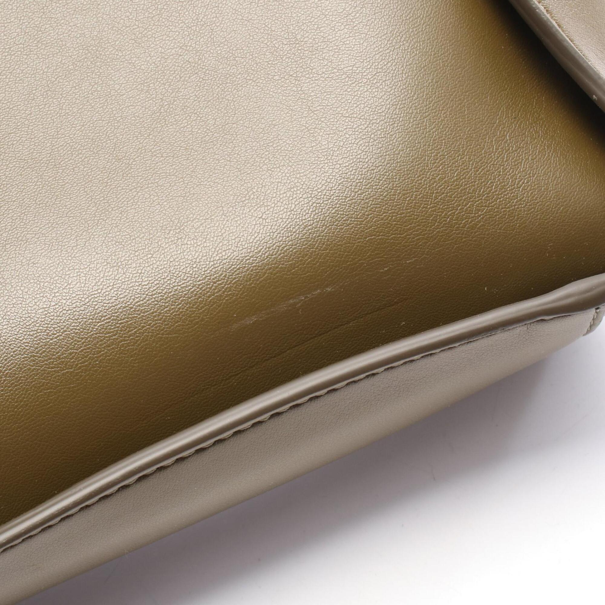 Stella Mccartney Khaki Handbag Shoulder Bag (Pre-Owned)