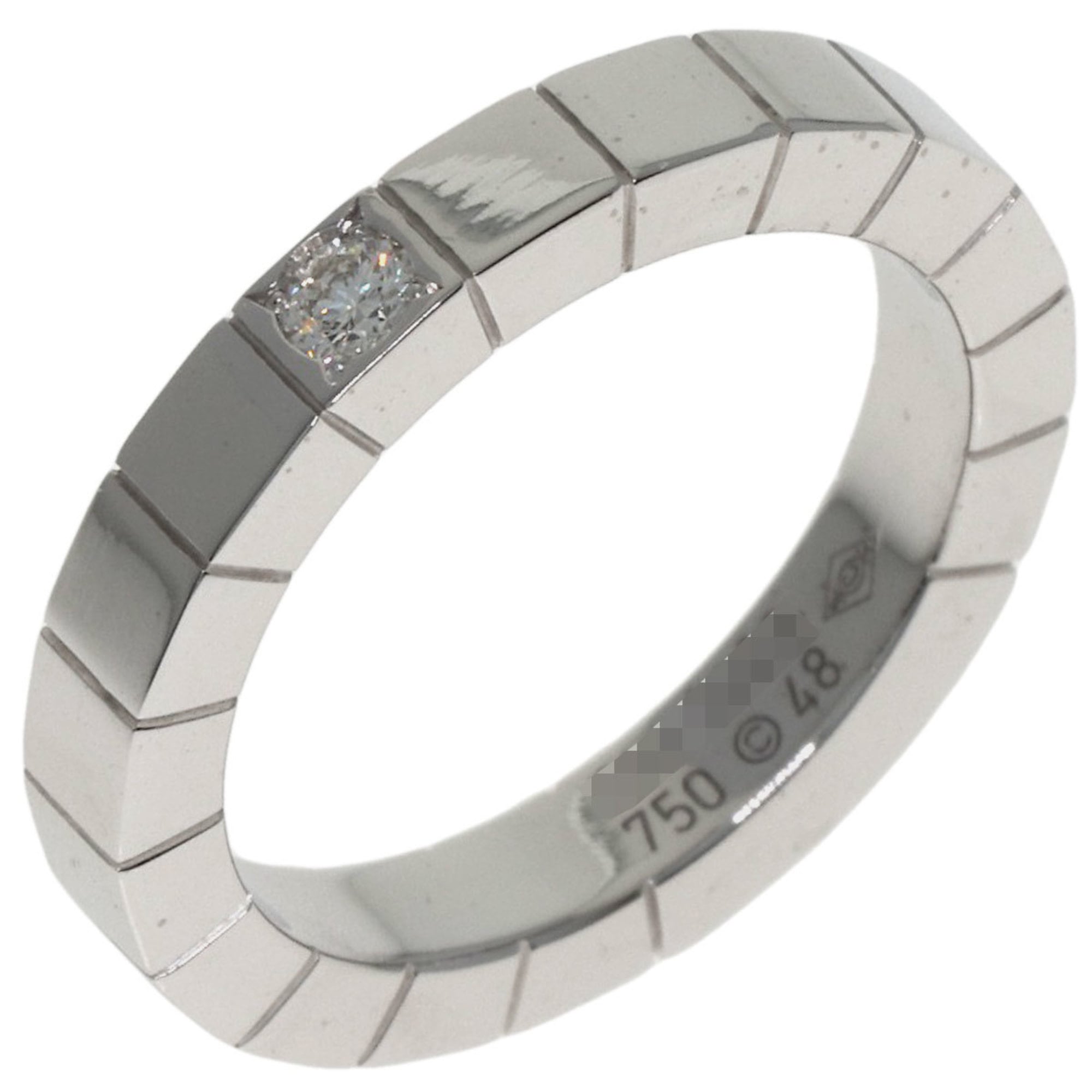 Cartier Lanieres White Gold (18K) Band Ring (Pre-Owned)