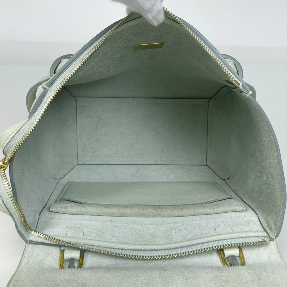 Celine Green Leather Handbag (Pre-Owned)