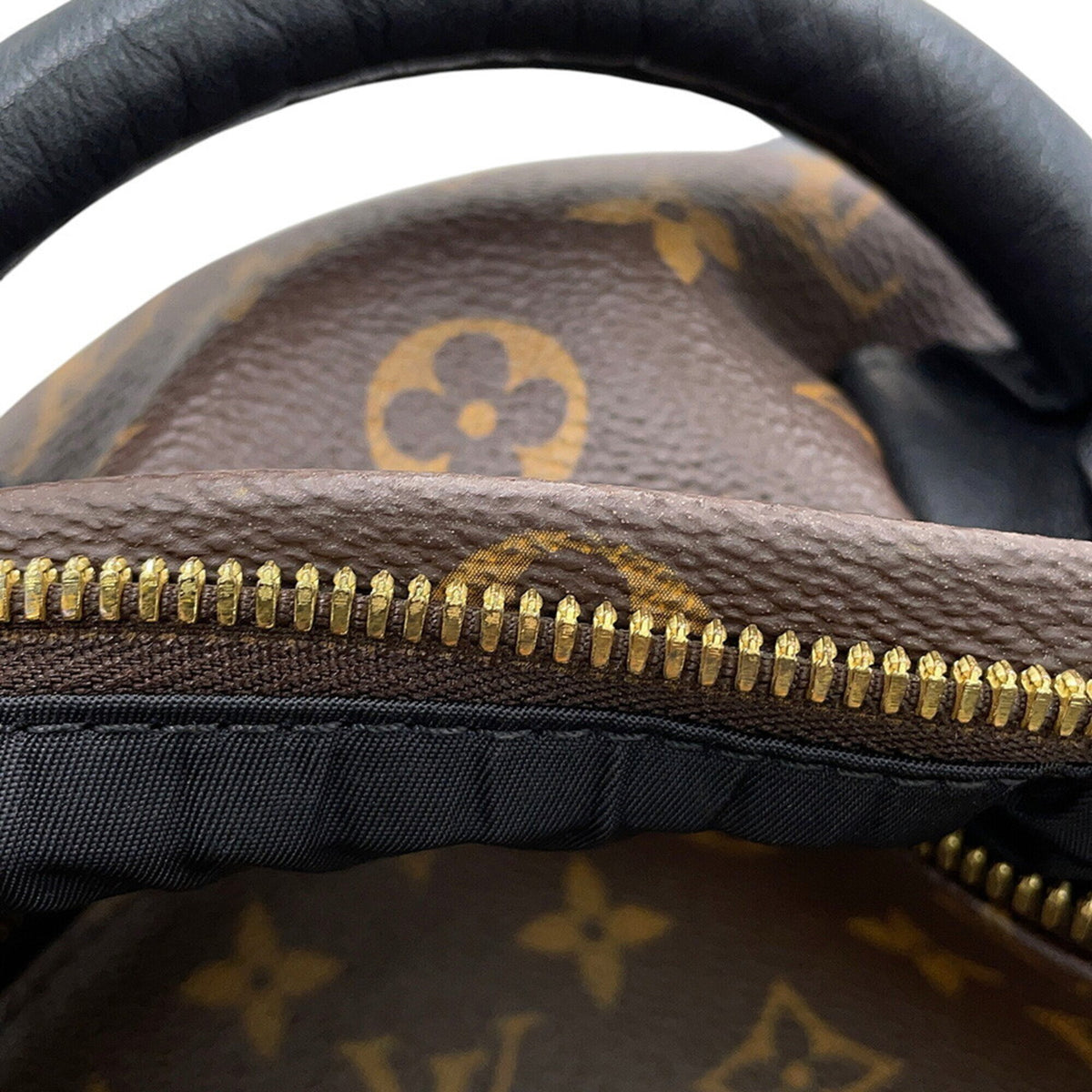 Louis Vuitton Noir Monogram Backpack (Pre-Owned)