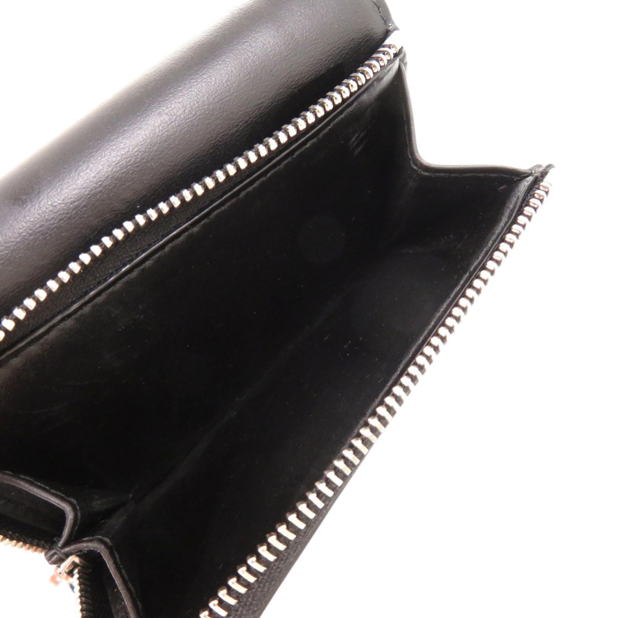 Dolce & Gabbana Black Leather Wallet (Tri-Fold) (Pre-Owned)