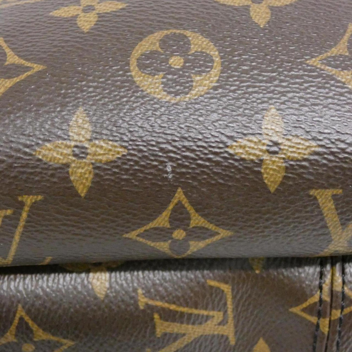 Louis Vuitton Monogram Macassar Marron Coated Canvas Backpack (Pre-Owned)