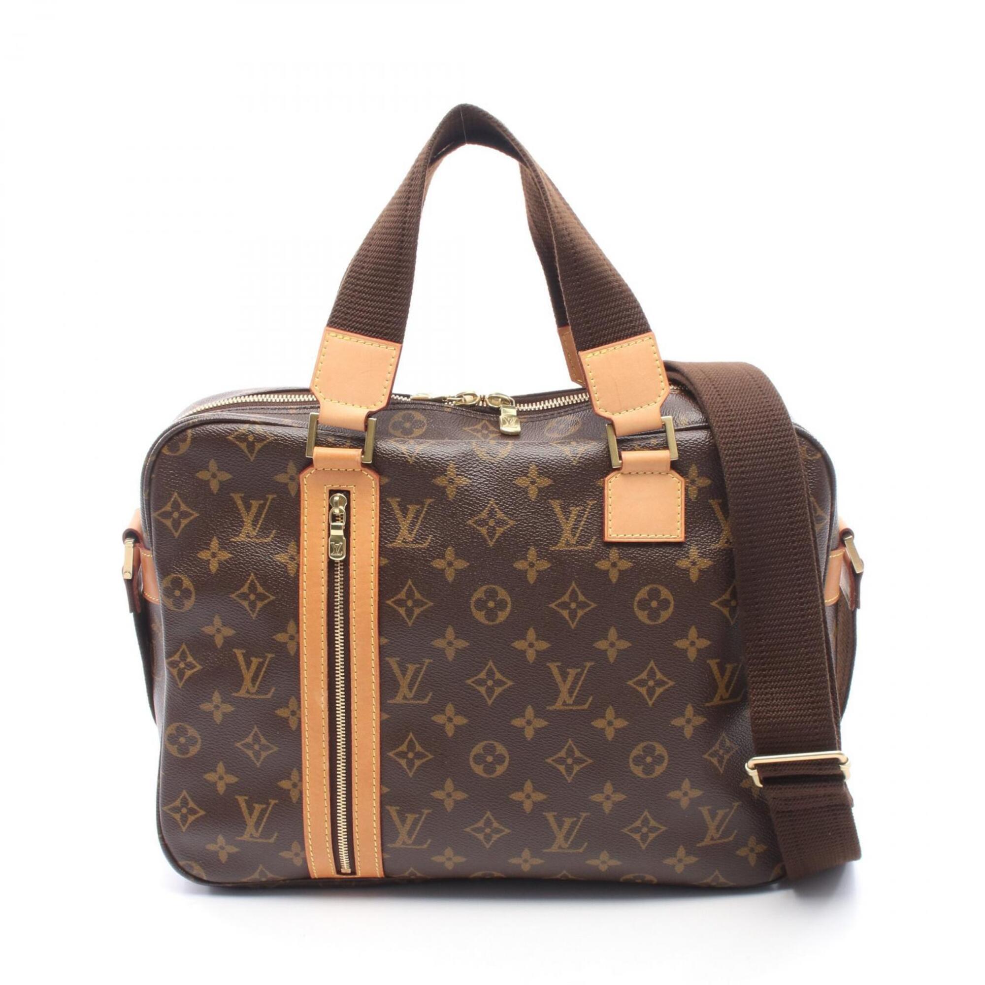 Louis Vuitton Brown Pvc Leather Handbag (Pre-Owned)