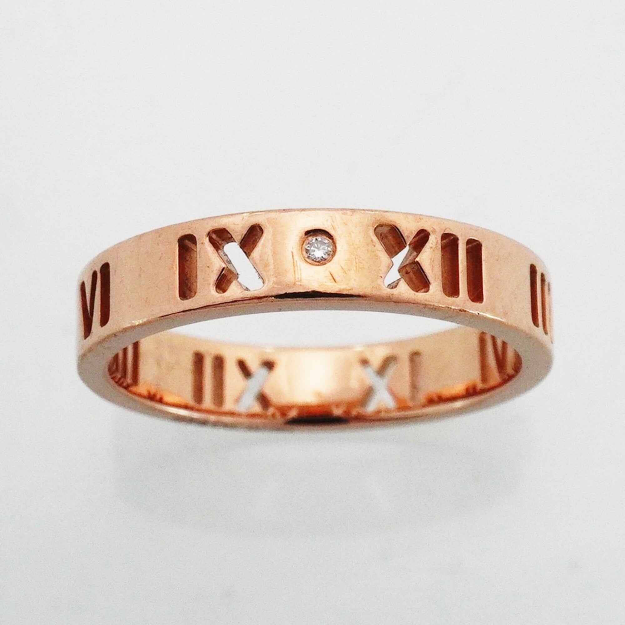 Tiffany Pink Gold (18K) Band Ring (Pre-Owned)