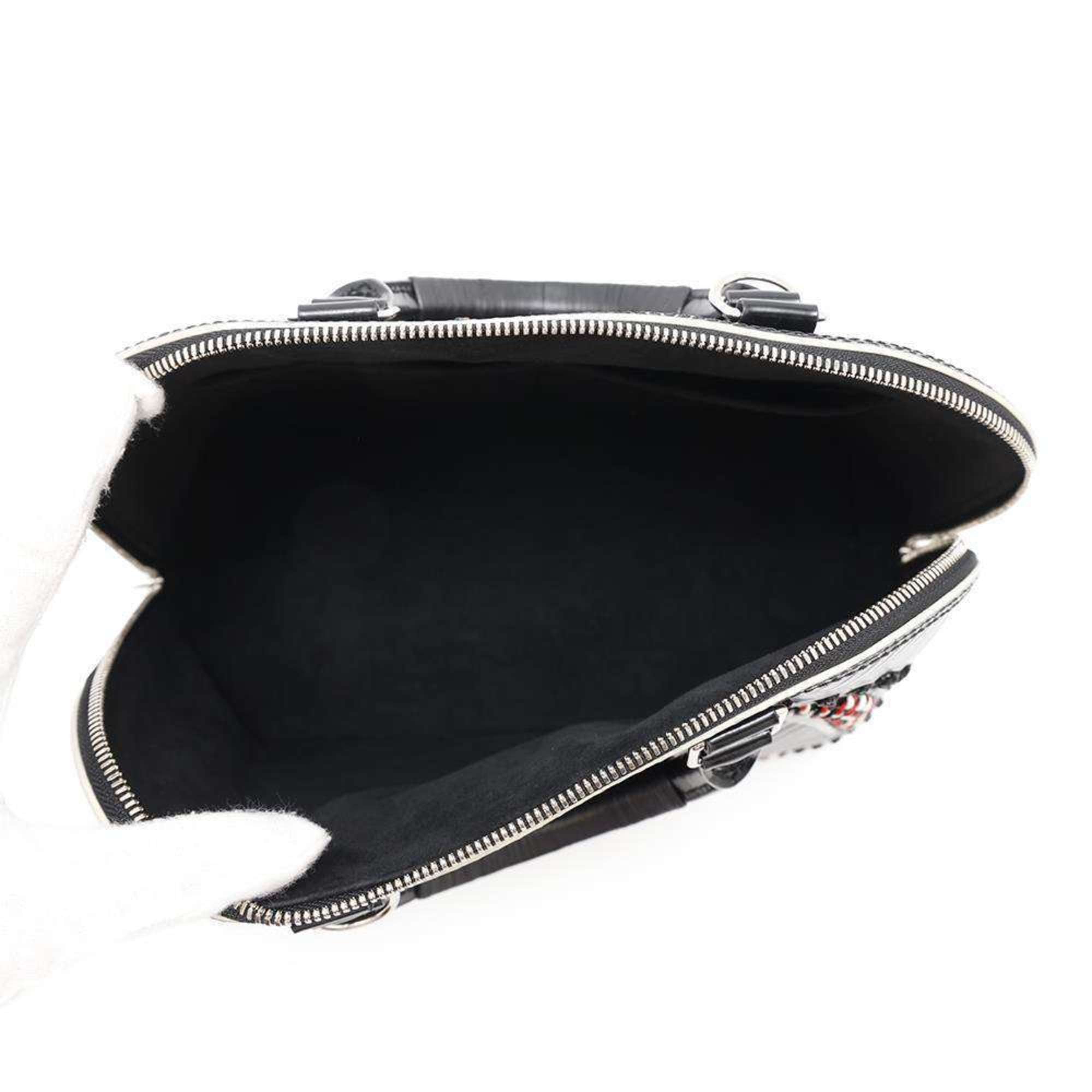 Louis Vuitton Black Noir Patent Leather Handbag (Pre-Owned)