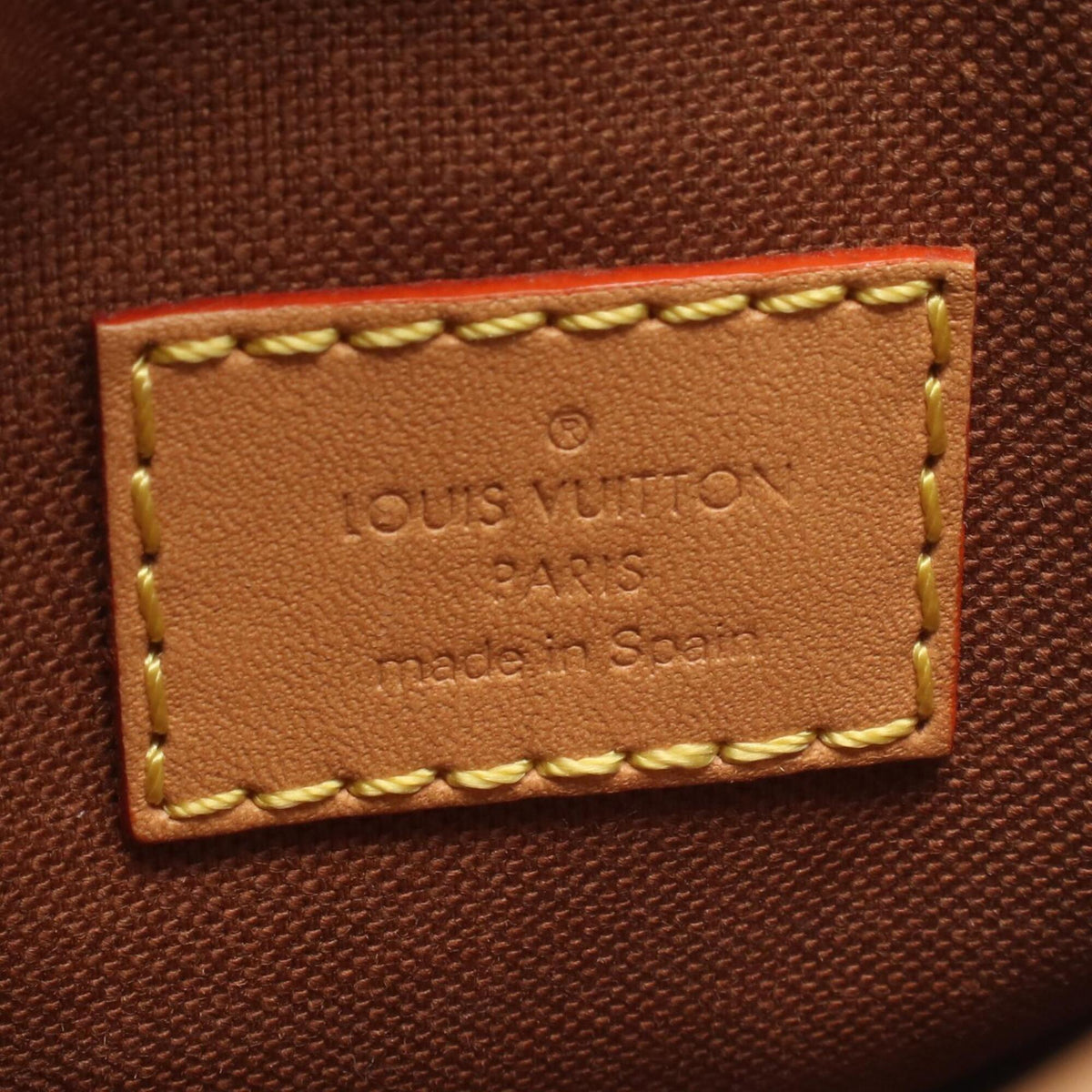 Louis Vuitton Brown Monogram Pvc Coated Canvas Leather Shoulder Bag (Pre-Owned)