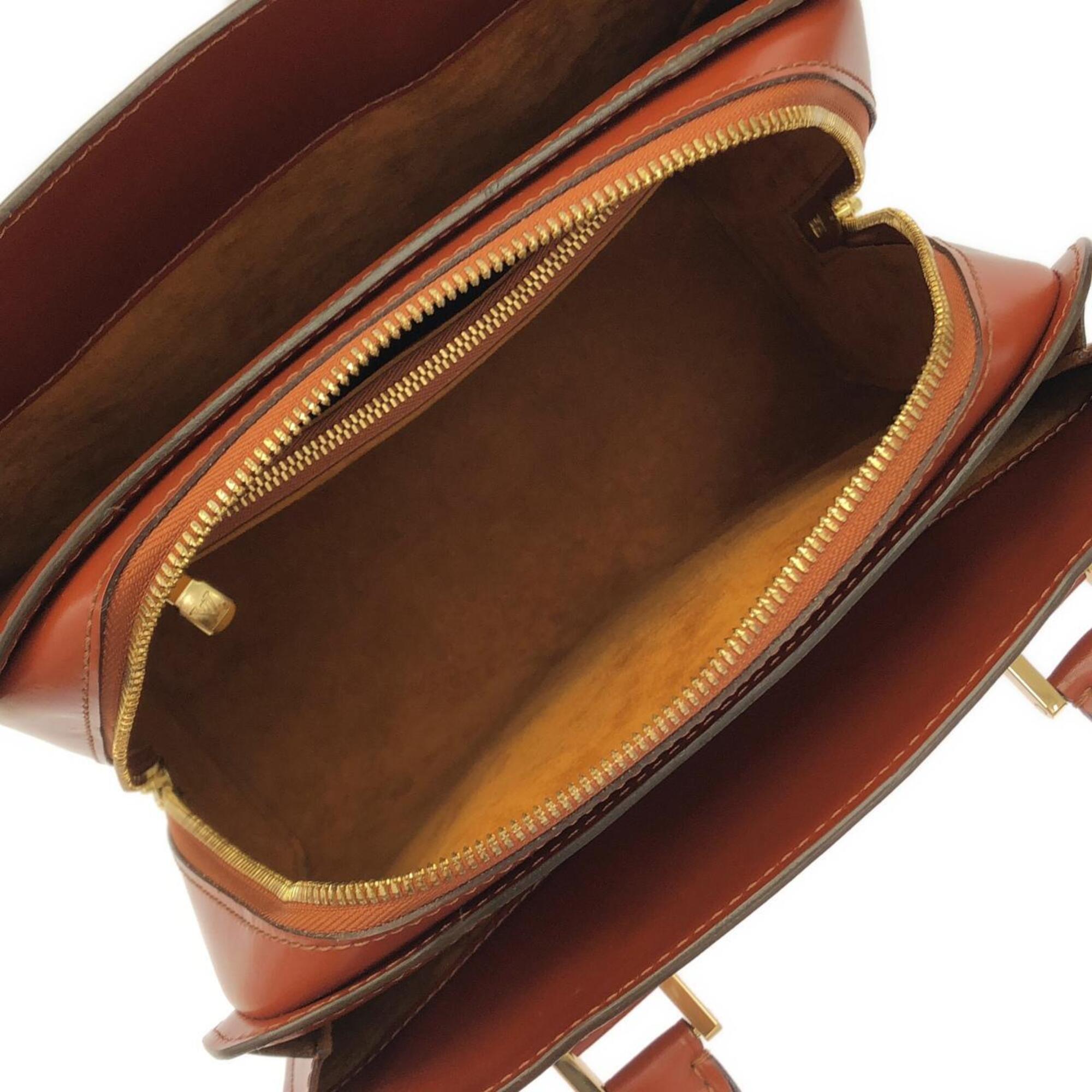 Louis Vuitton Brown Leather Handbag (Pre-Owned)