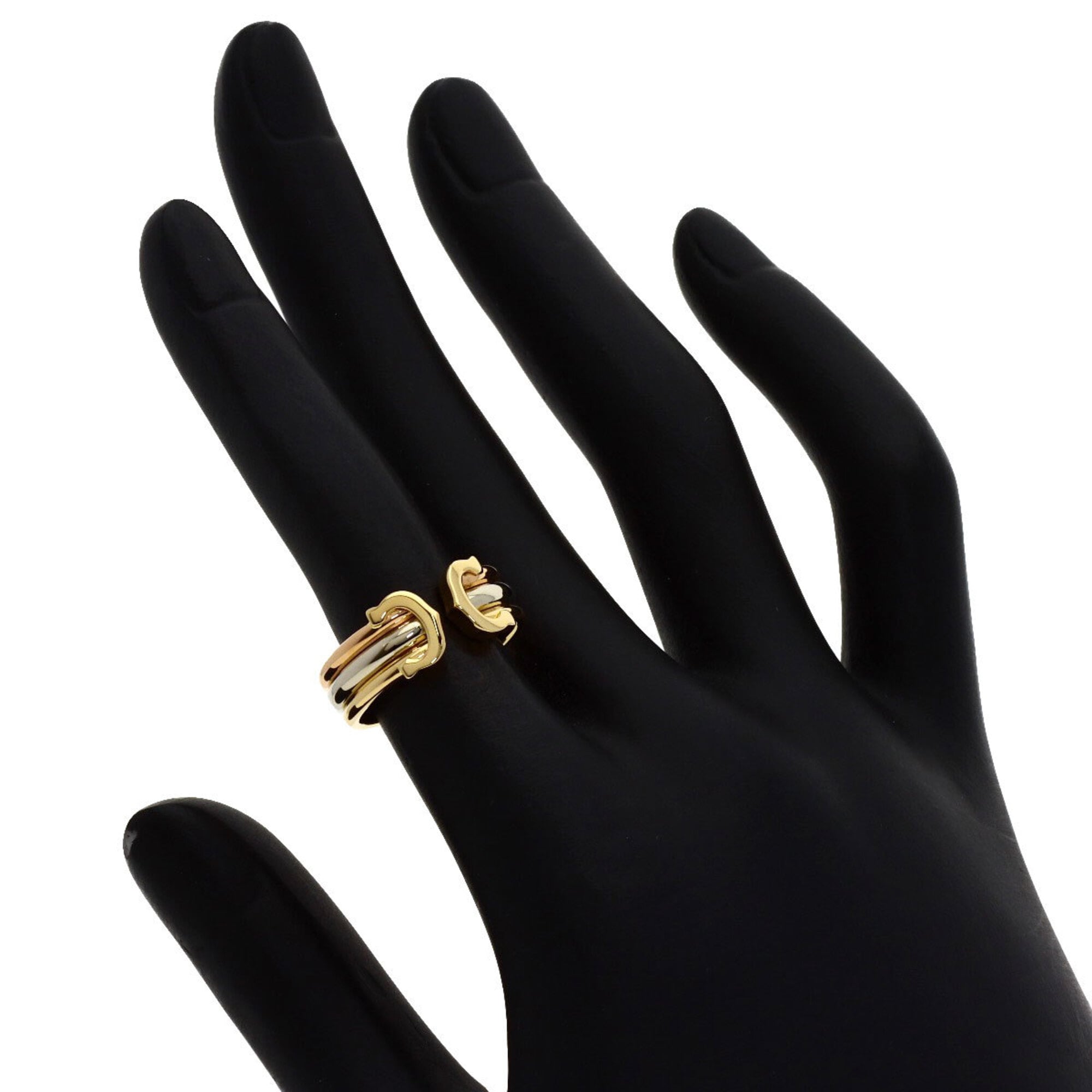 Cartier Yellow Gold (18K) Pink Gold (18K) White Gold (18K) Band Ring (Pre-Owned)