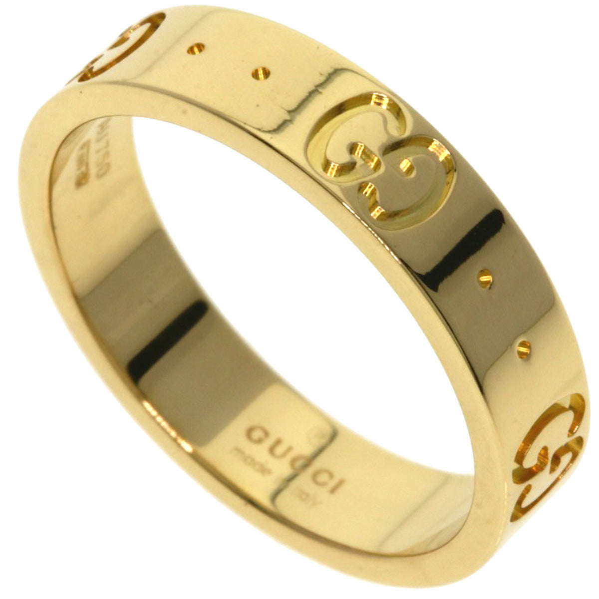 Gucci Yellow Gold (18K) Band Ring (Pre-Owned)