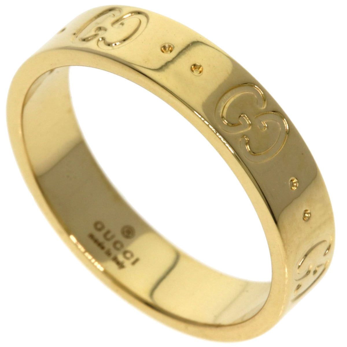 Gucci Yellow Gold (18K) Band Ring (Pre-Owned)