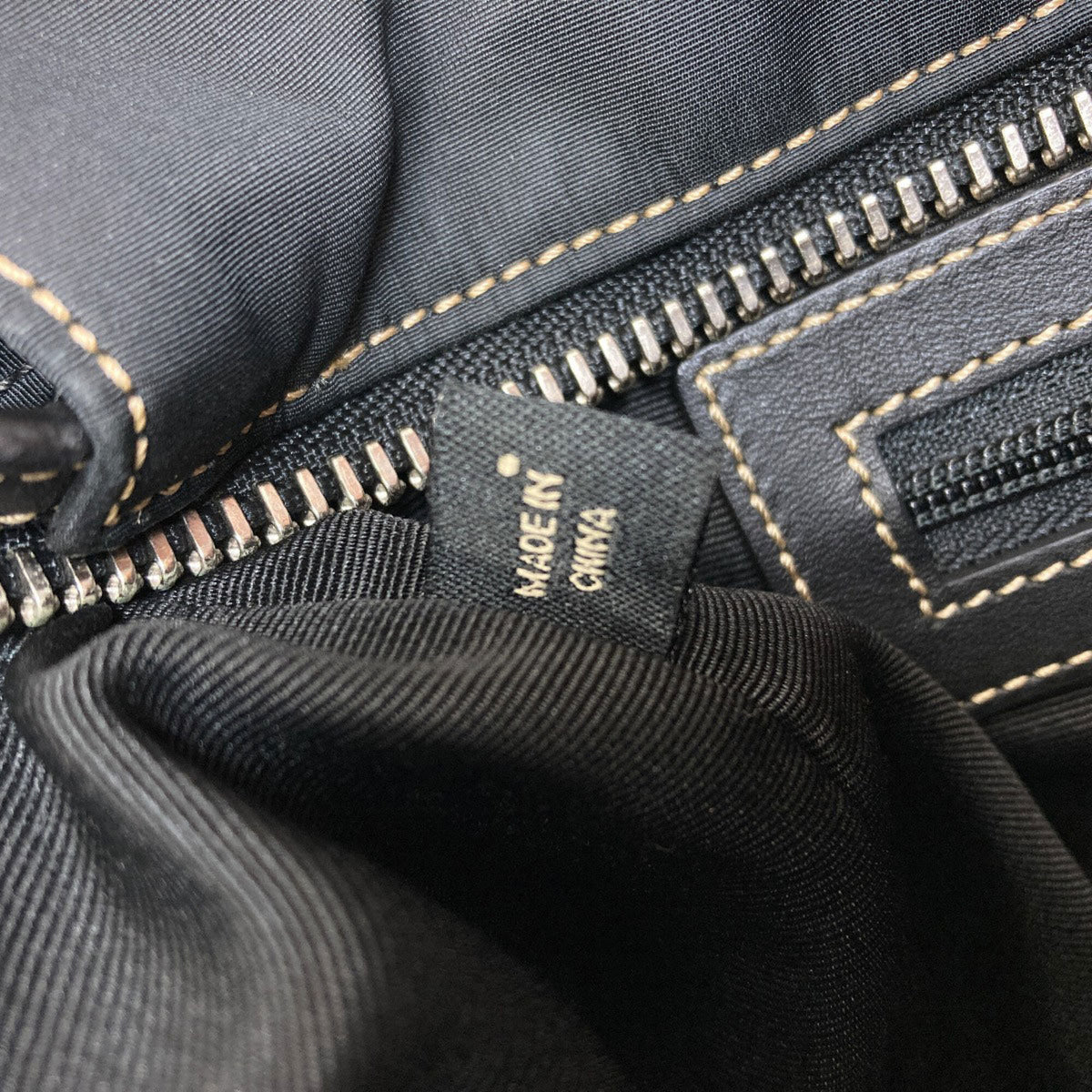 Coach Black Nylon Tote Bag (Pre-Owned)