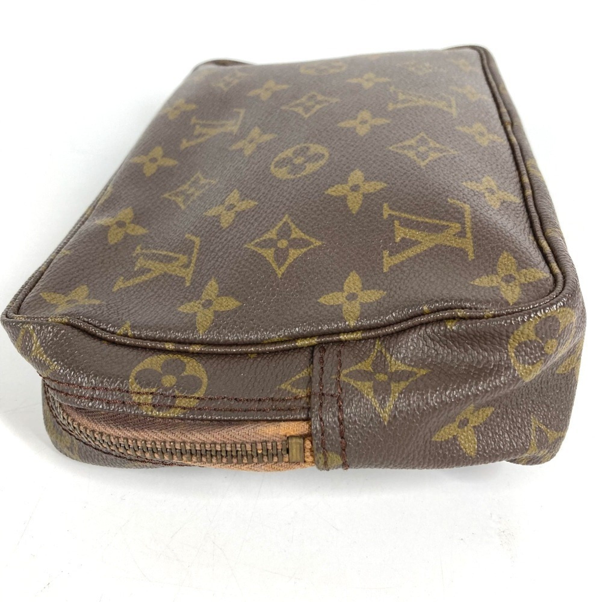 Louis Vuitton Brown Monogram Pouch (Pre-Owned)